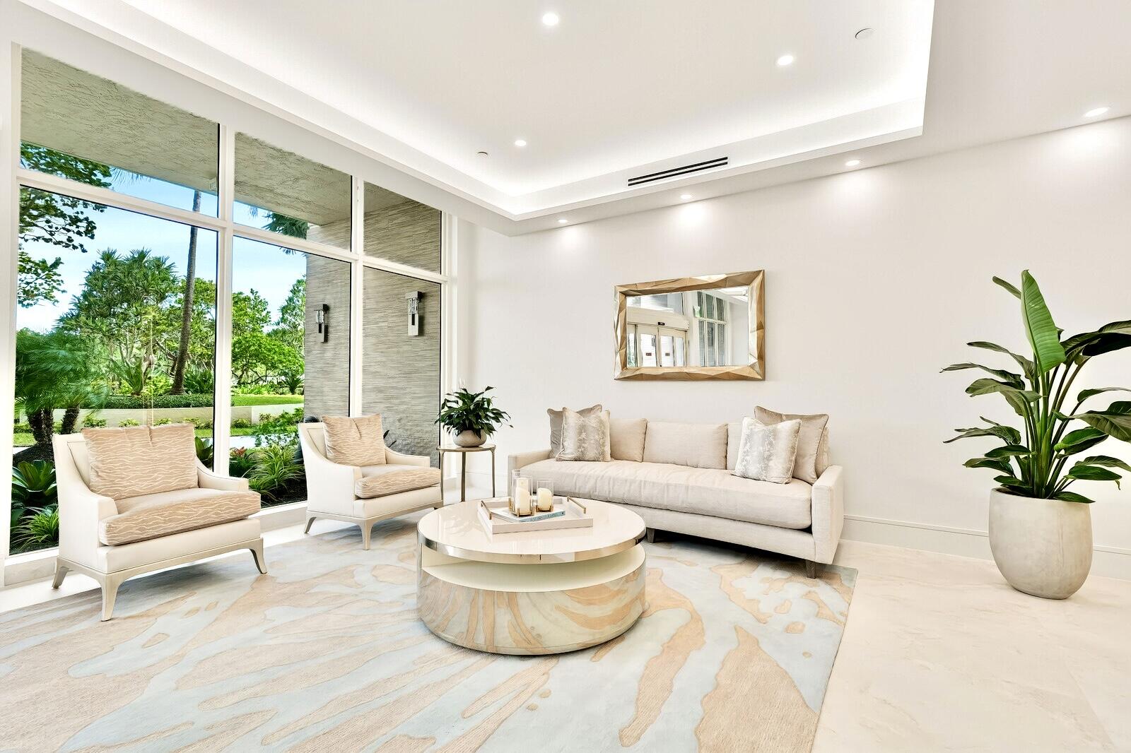 NEWLY-DESIGNED LOBBY