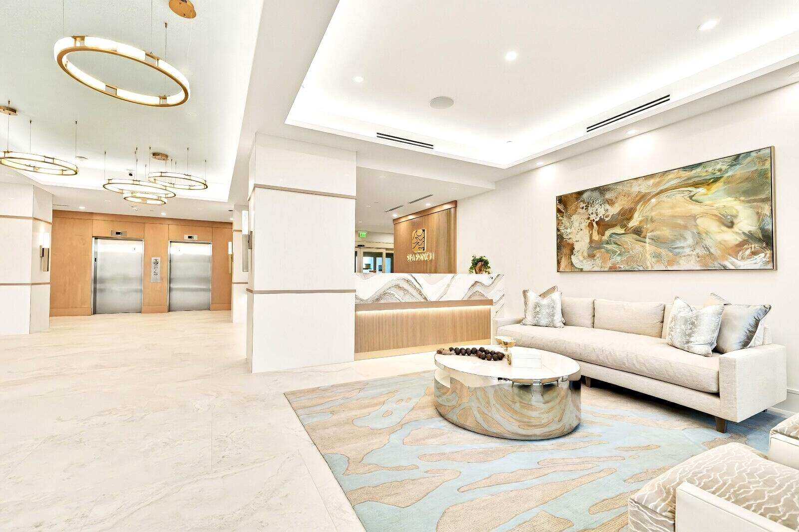 NEWLY-DESIGNED LOBBY
