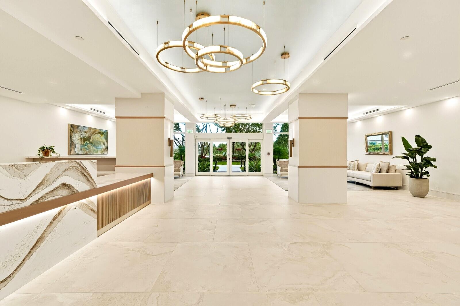 NEWLY-DESIGNED LOBBY