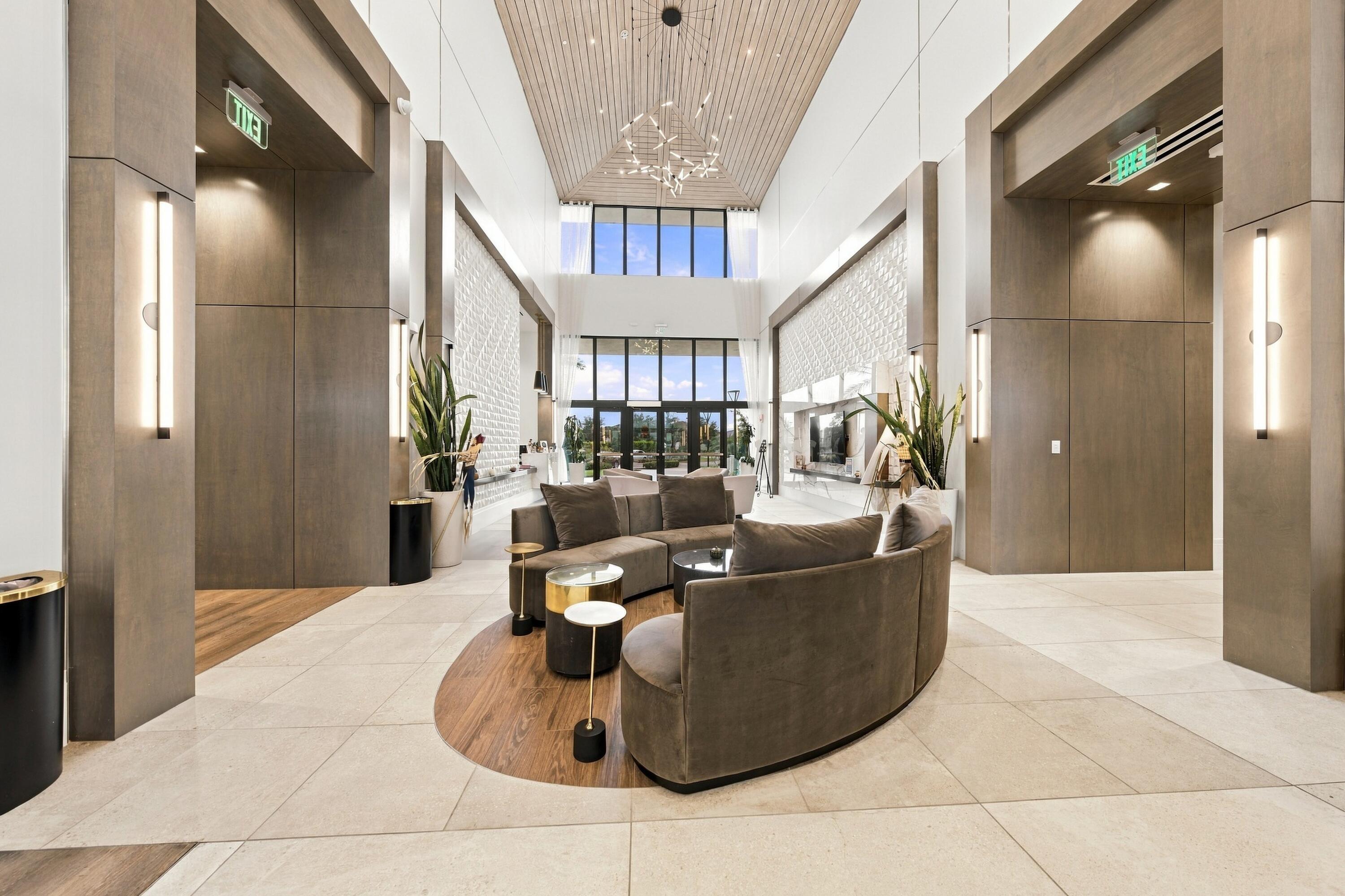 Cresswind clubhouse lobby