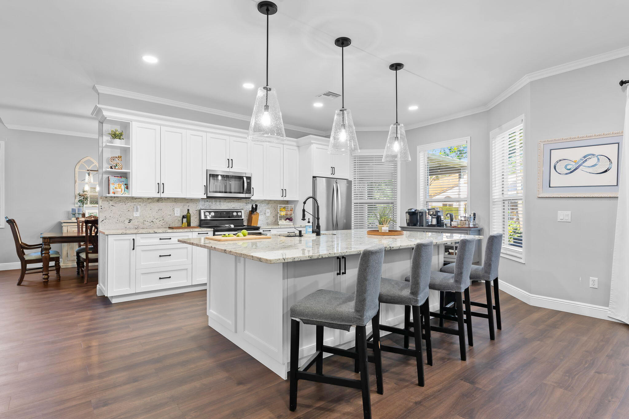 Fully renovated kitchen