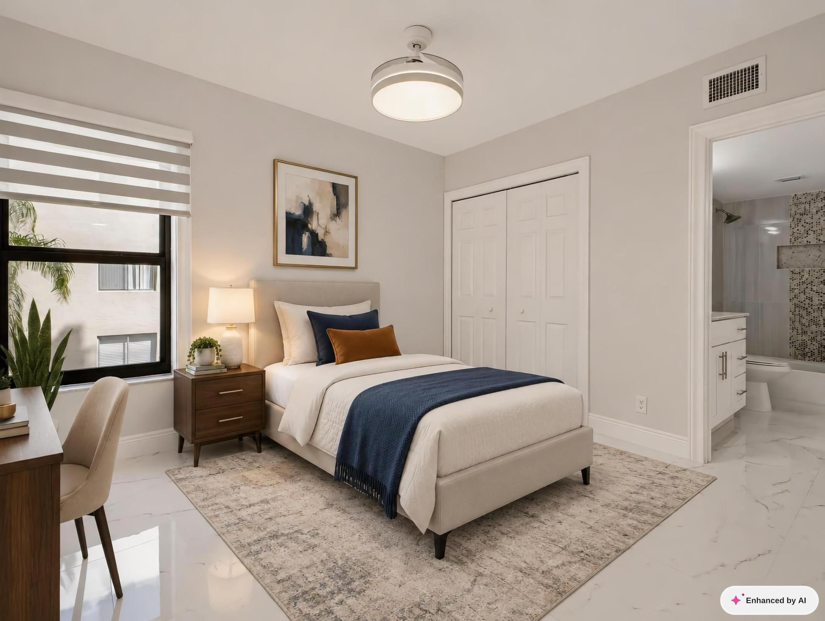 Guest Bedroom Staged