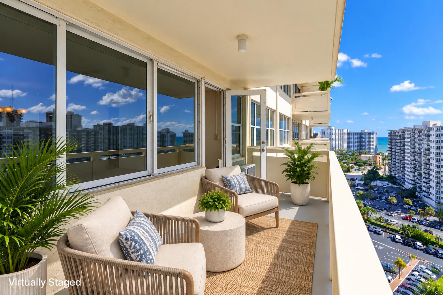Coastal High-Rise Balcony Retreat Coastal High-Rise Balcony Retreat