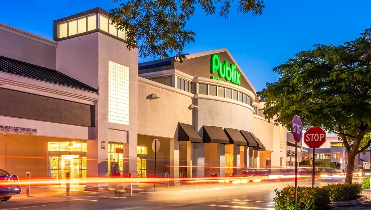 Grocery Shopping right across the street.