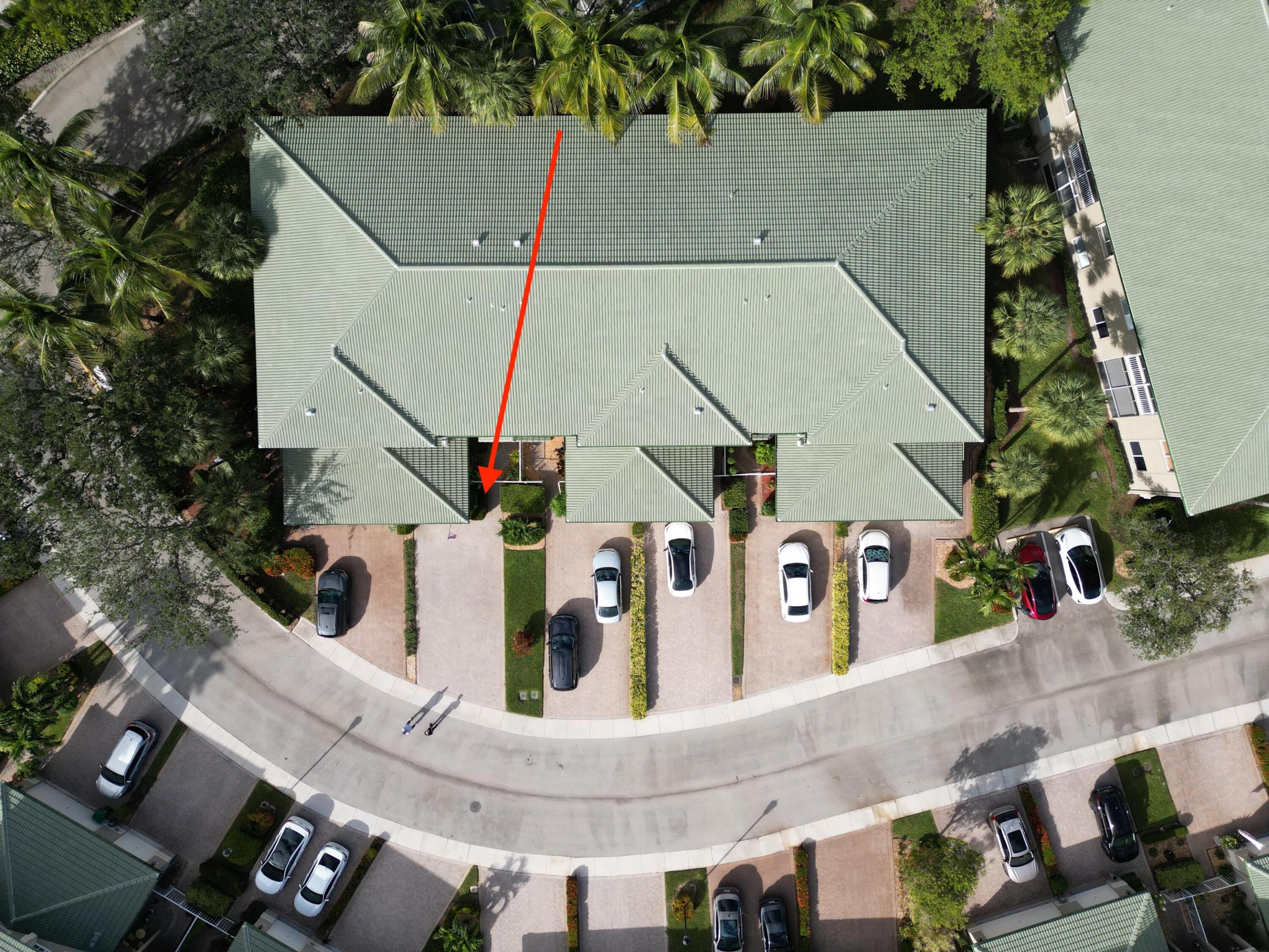 Ariel view of unit