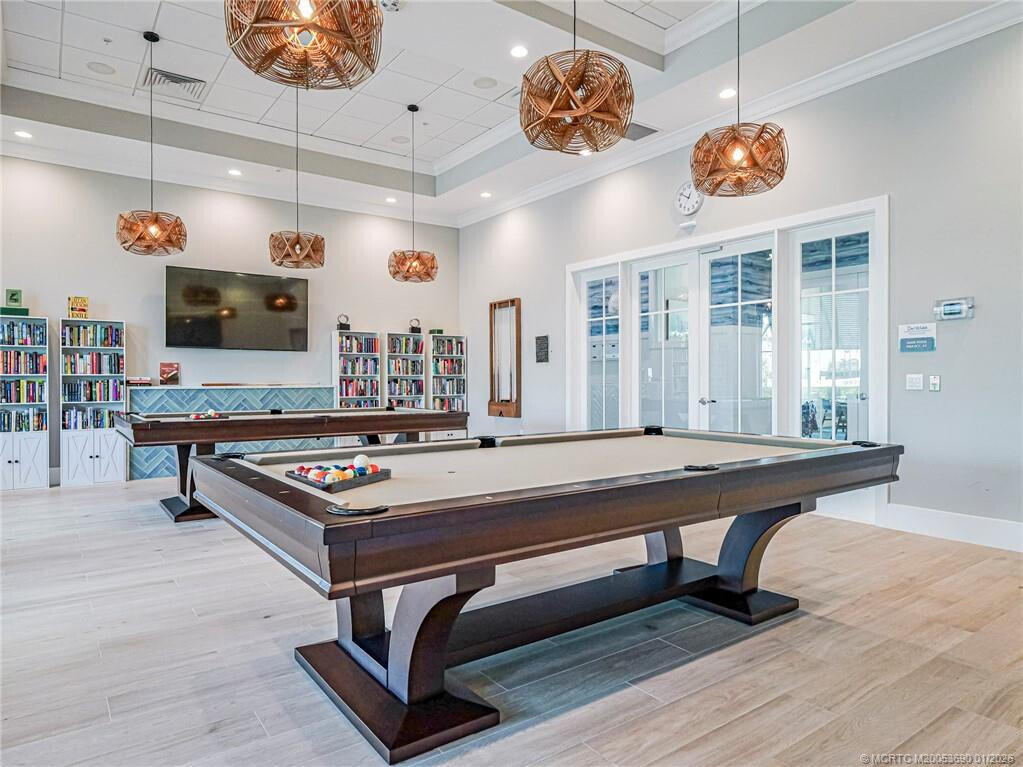 Billiards room