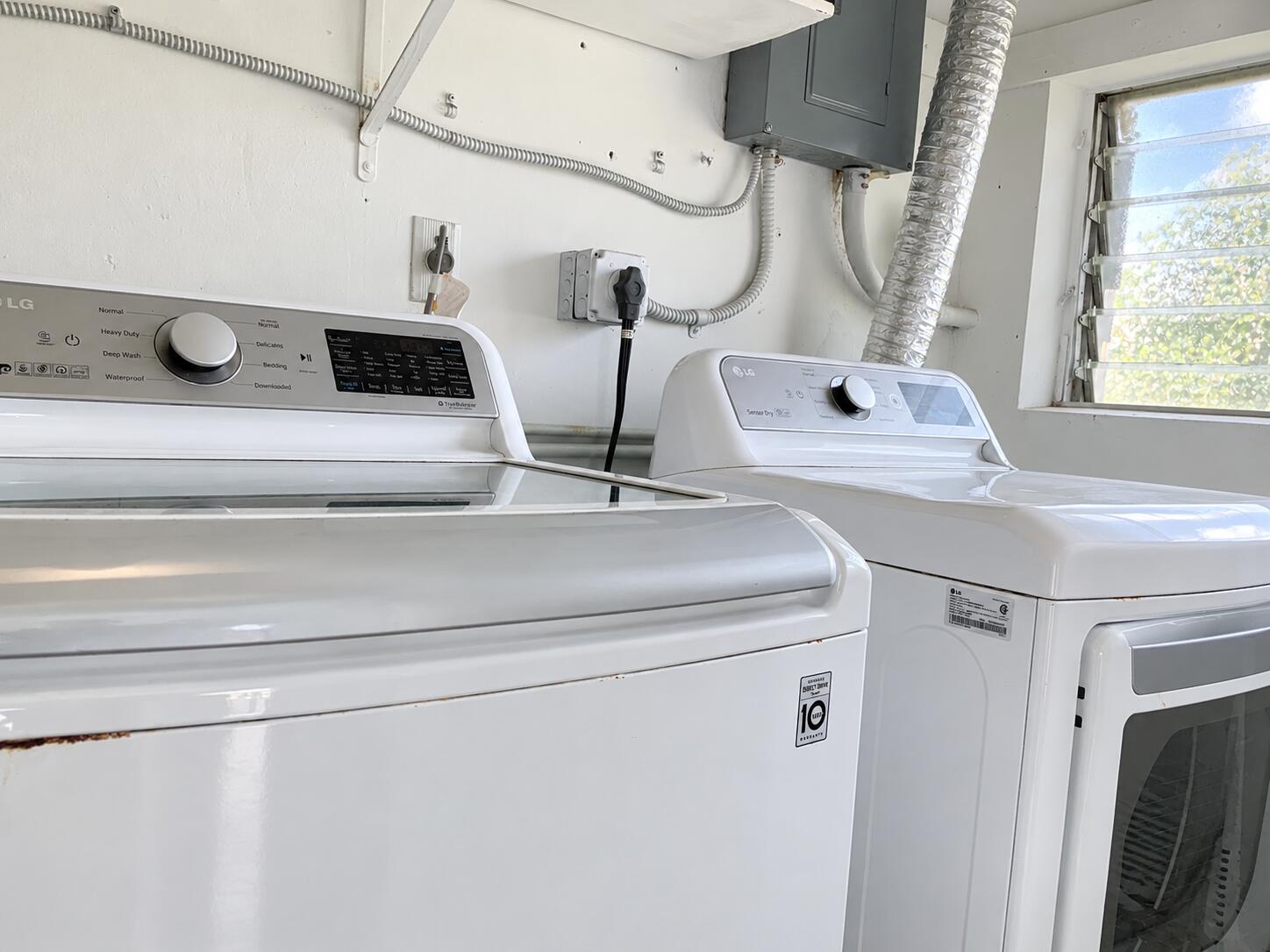 Bright LG Laundry Room Utility Scene