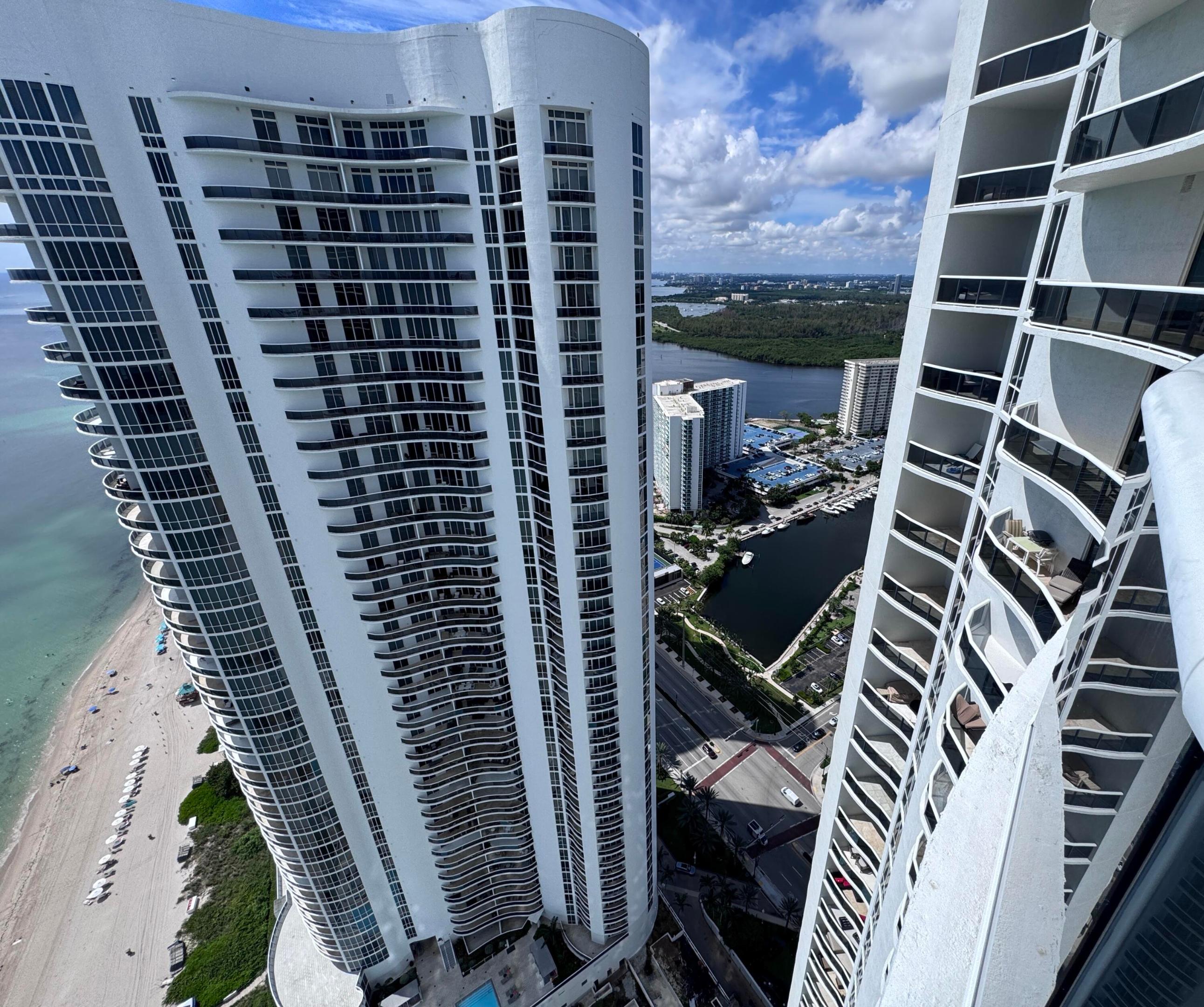 Intercoastal views from balcony ...