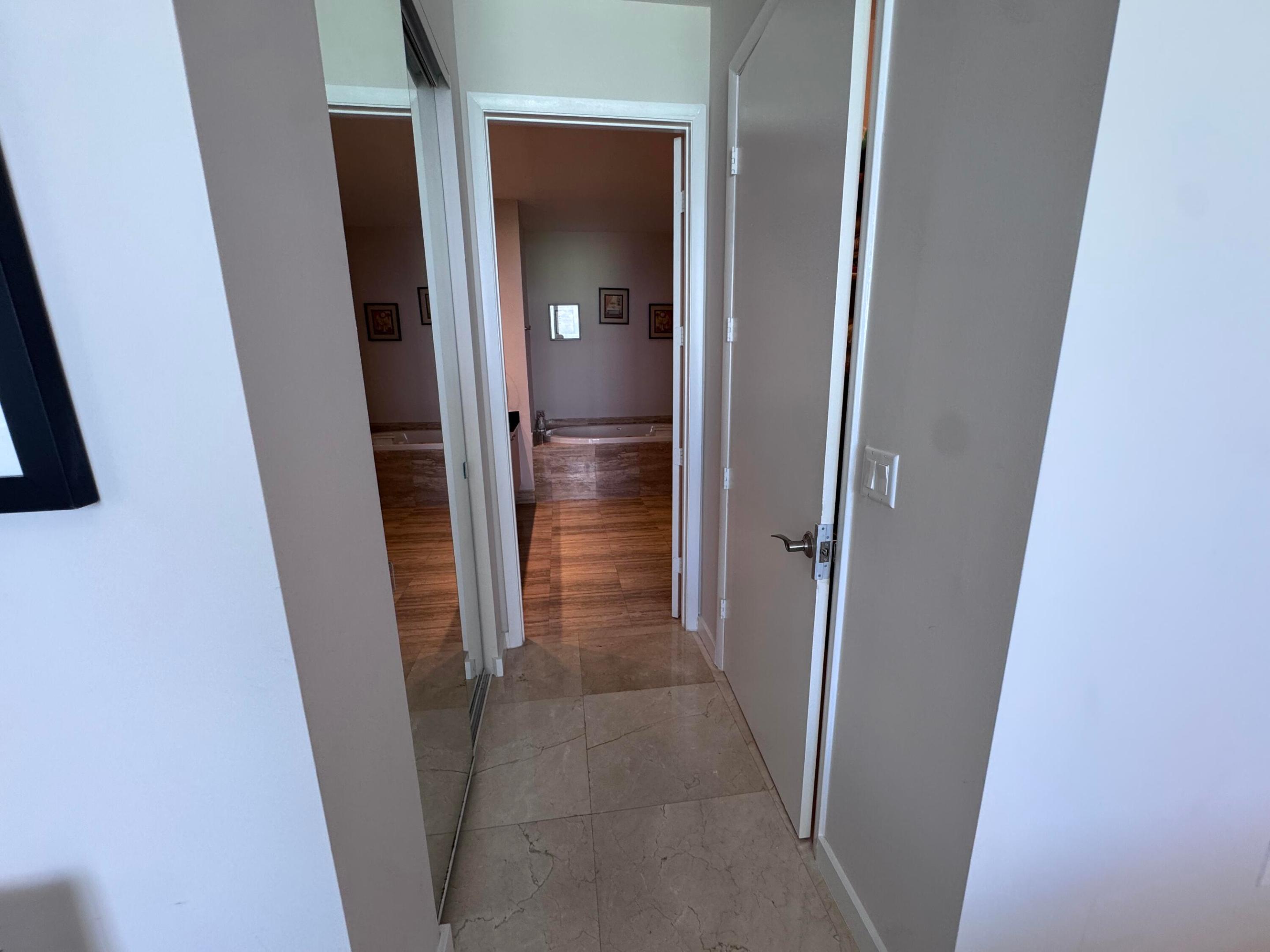 Two closets in Primary Suite.