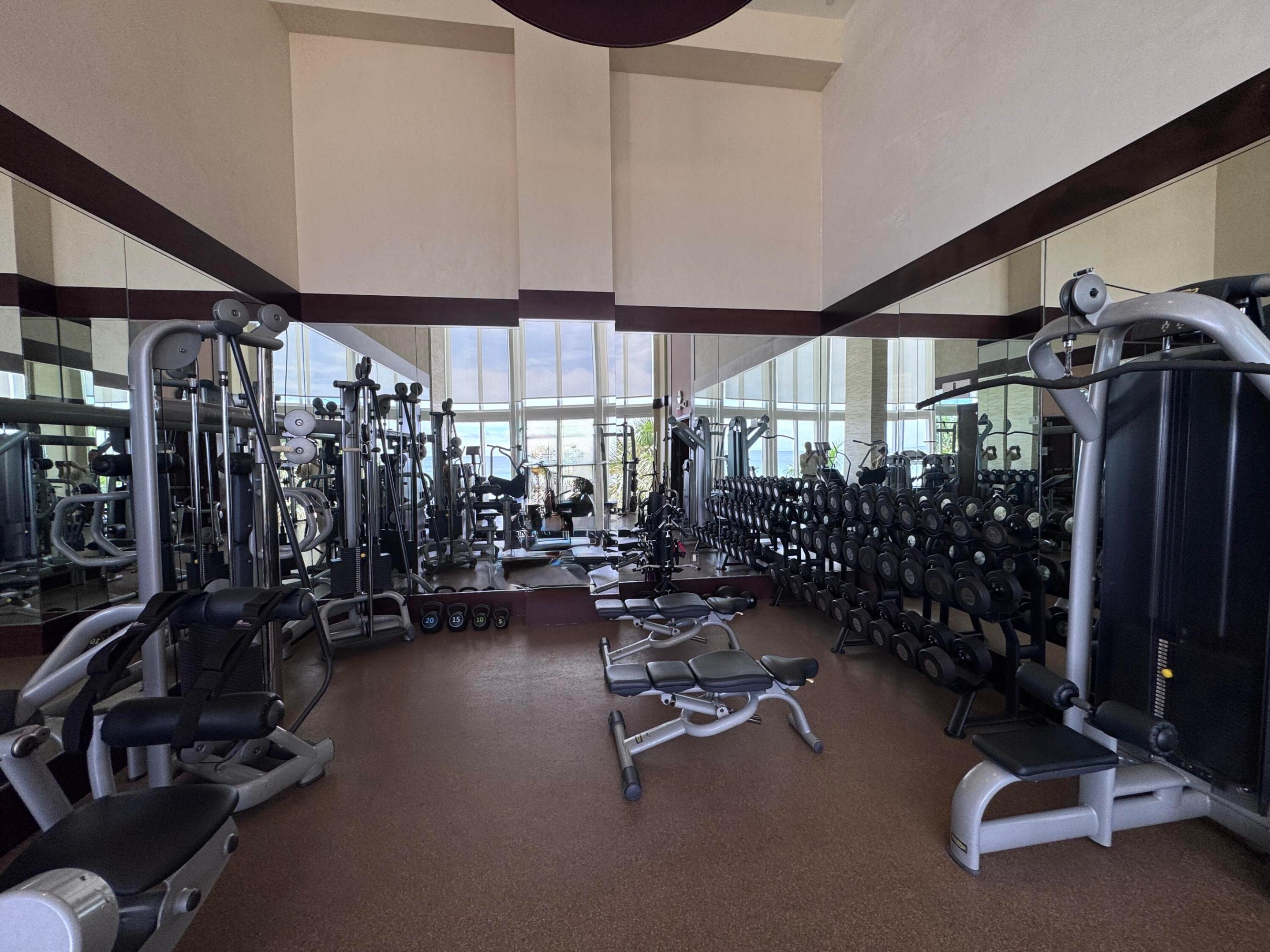 Free weights ...