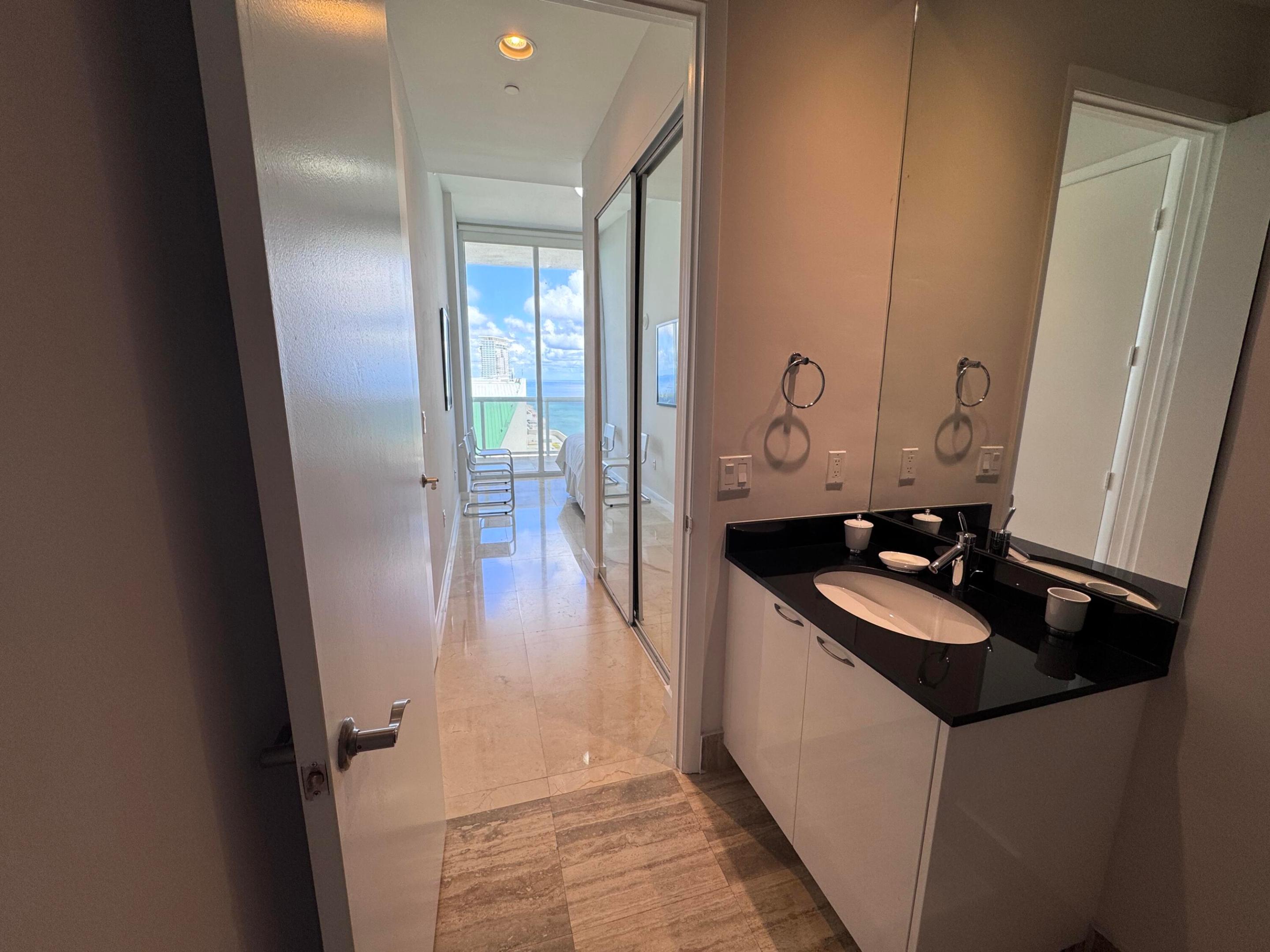 Shower with a view ...