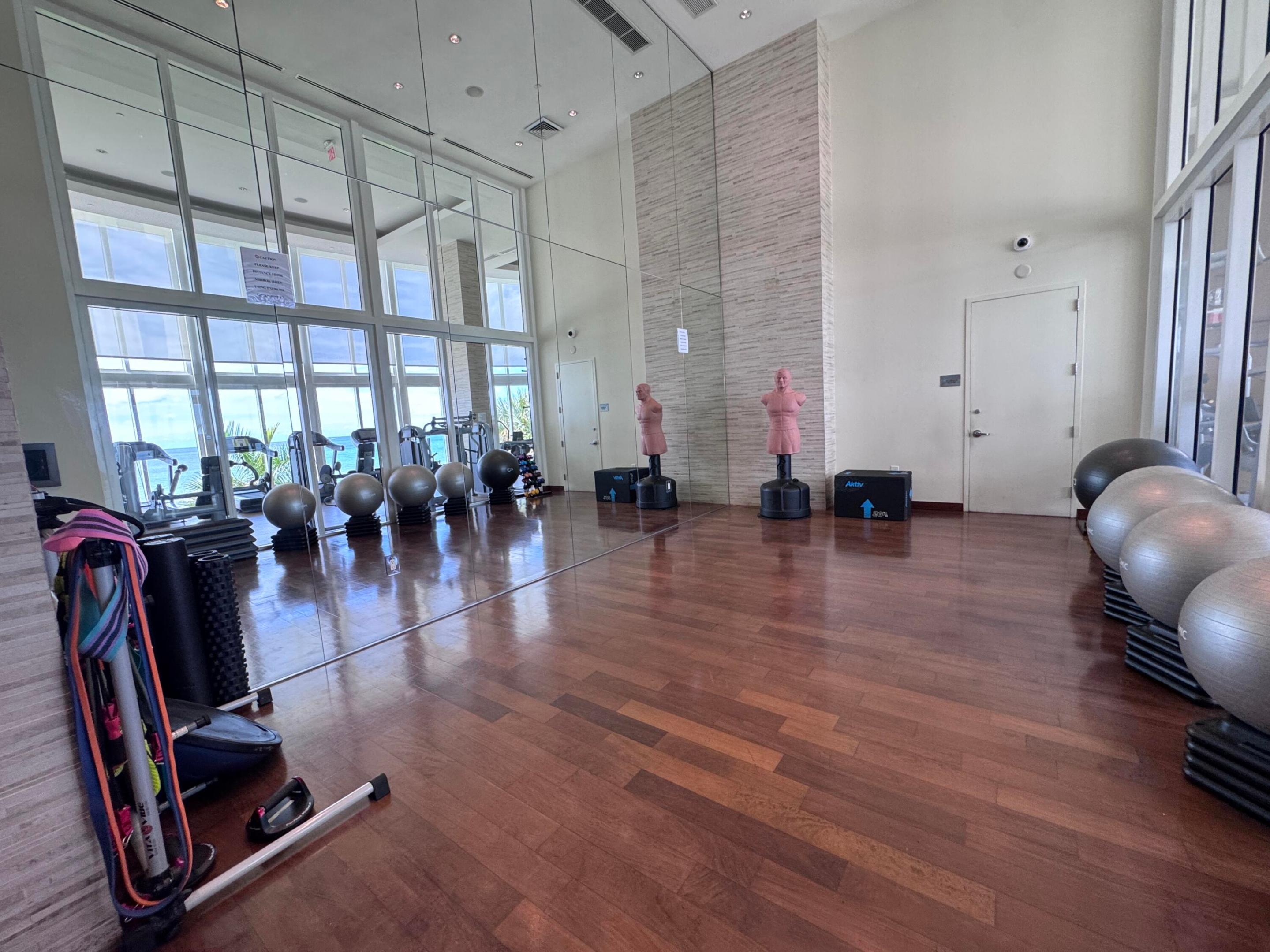 Dancing and Yoga area ...
