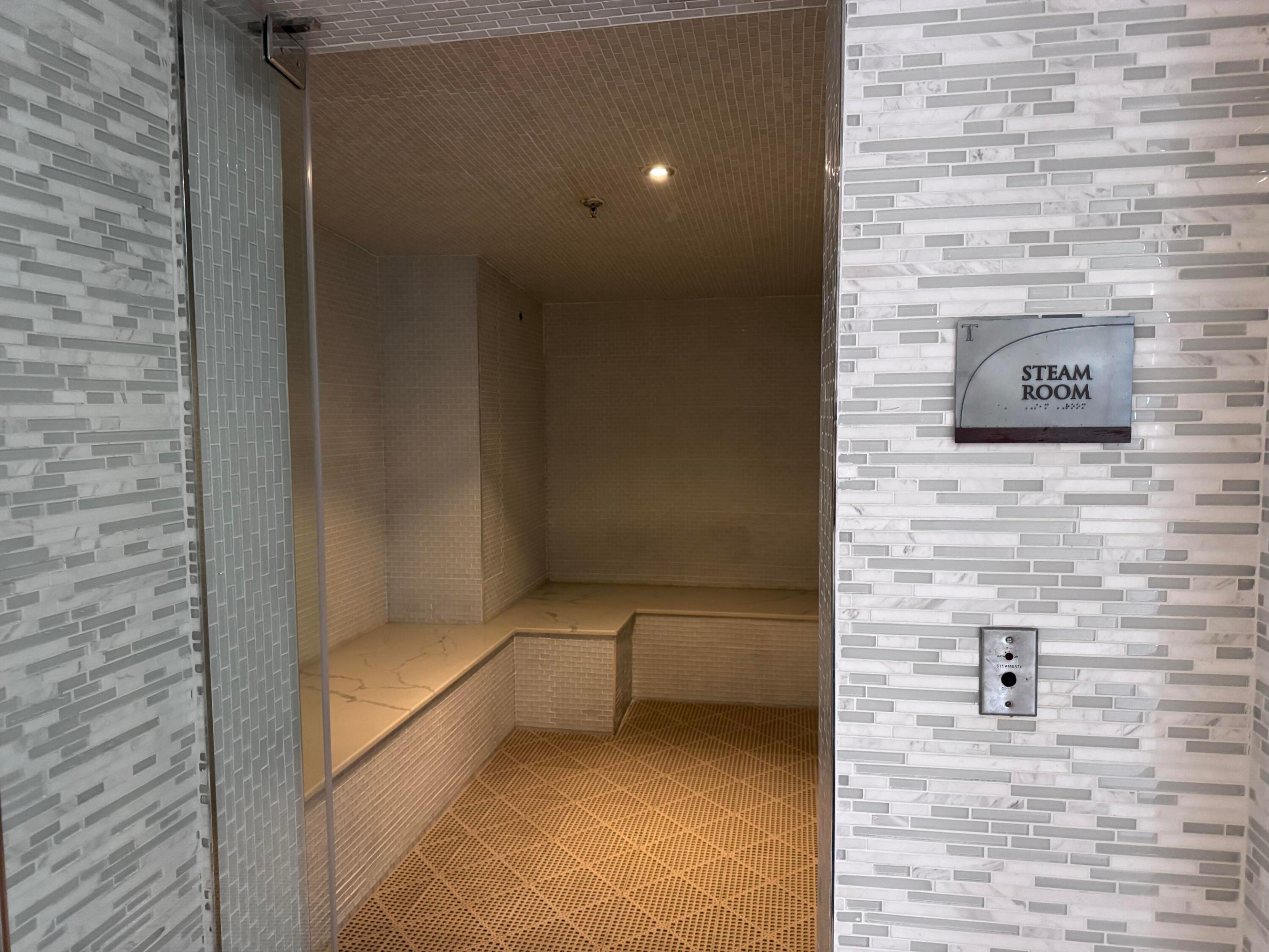 Steam Room ...