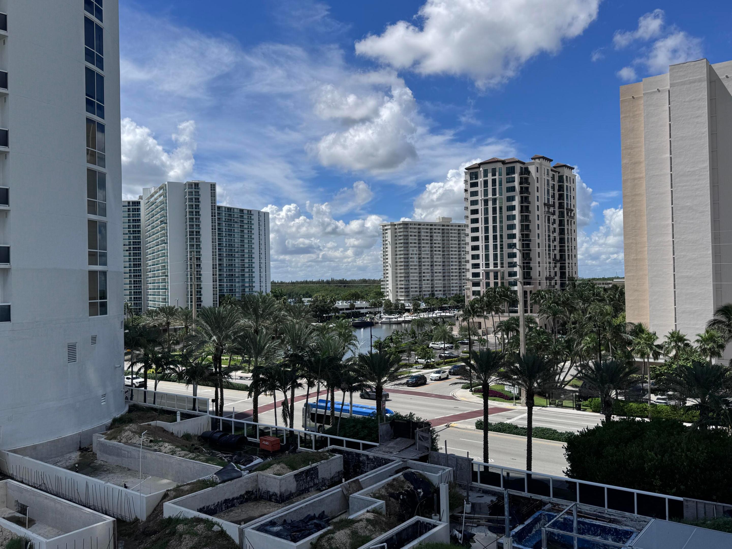 Great city views from deck