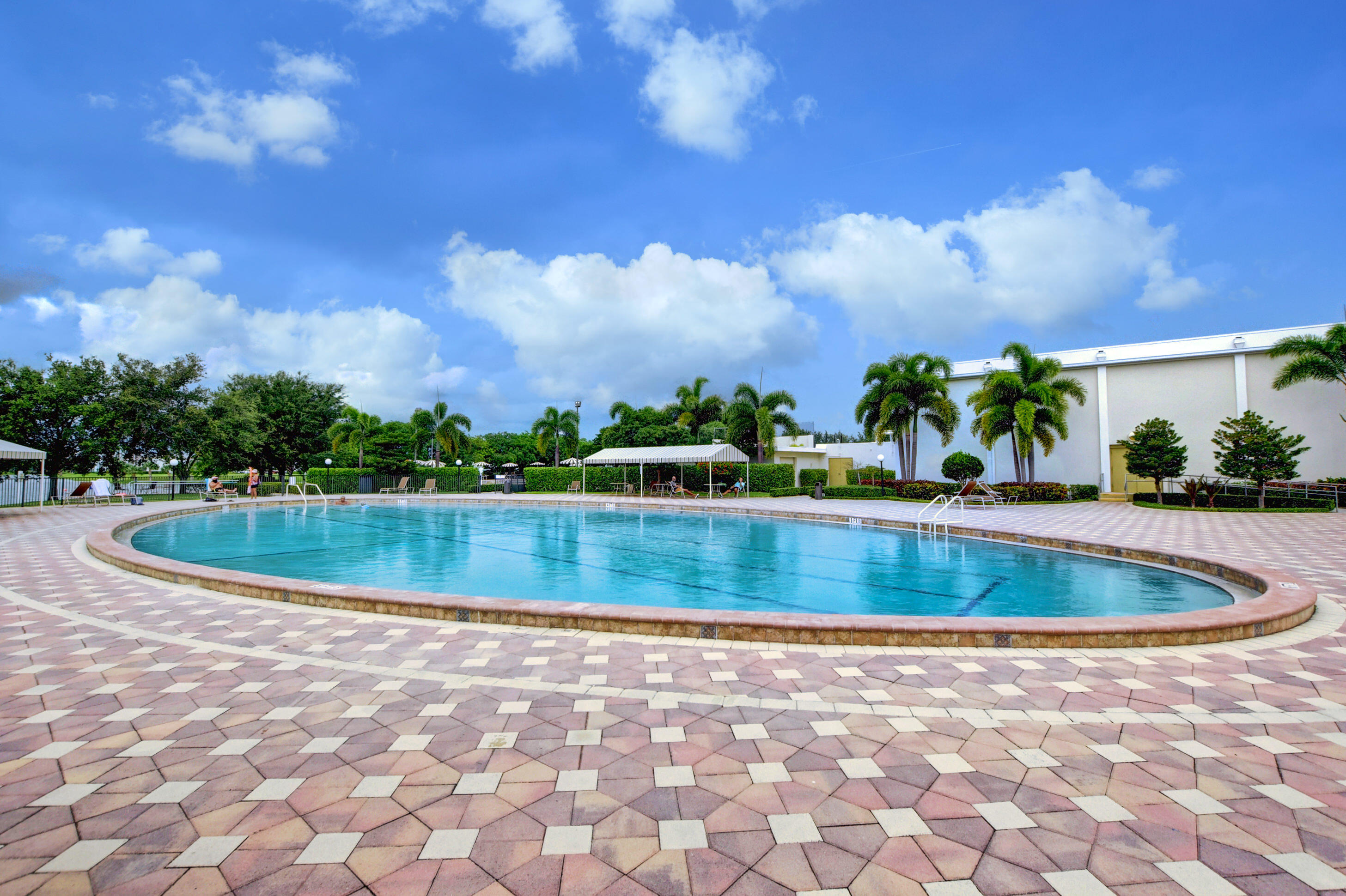 One of the 3 Club house pool