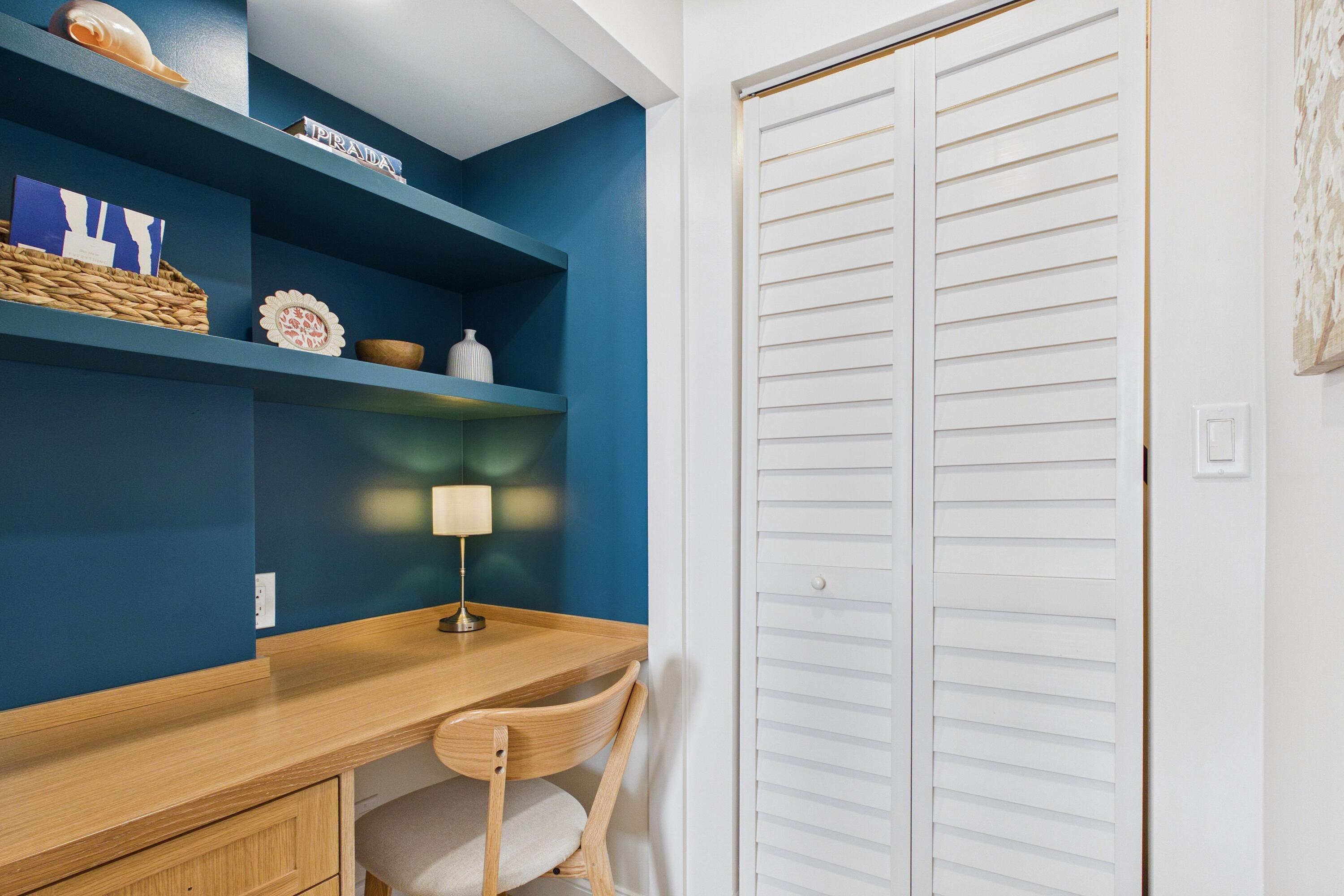 Primary Bedroom Work Space