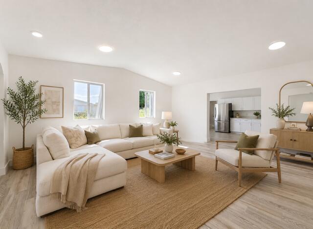 STAGING LIVING ROOM