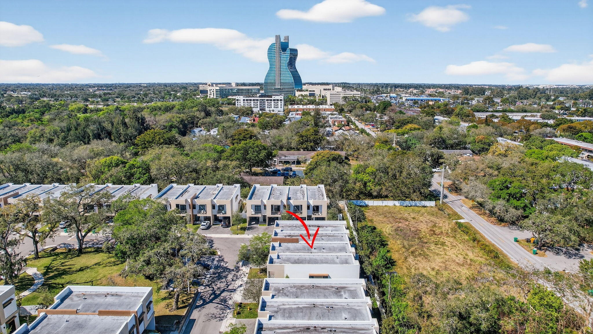 walking distance to the Hard Rock Hotel
