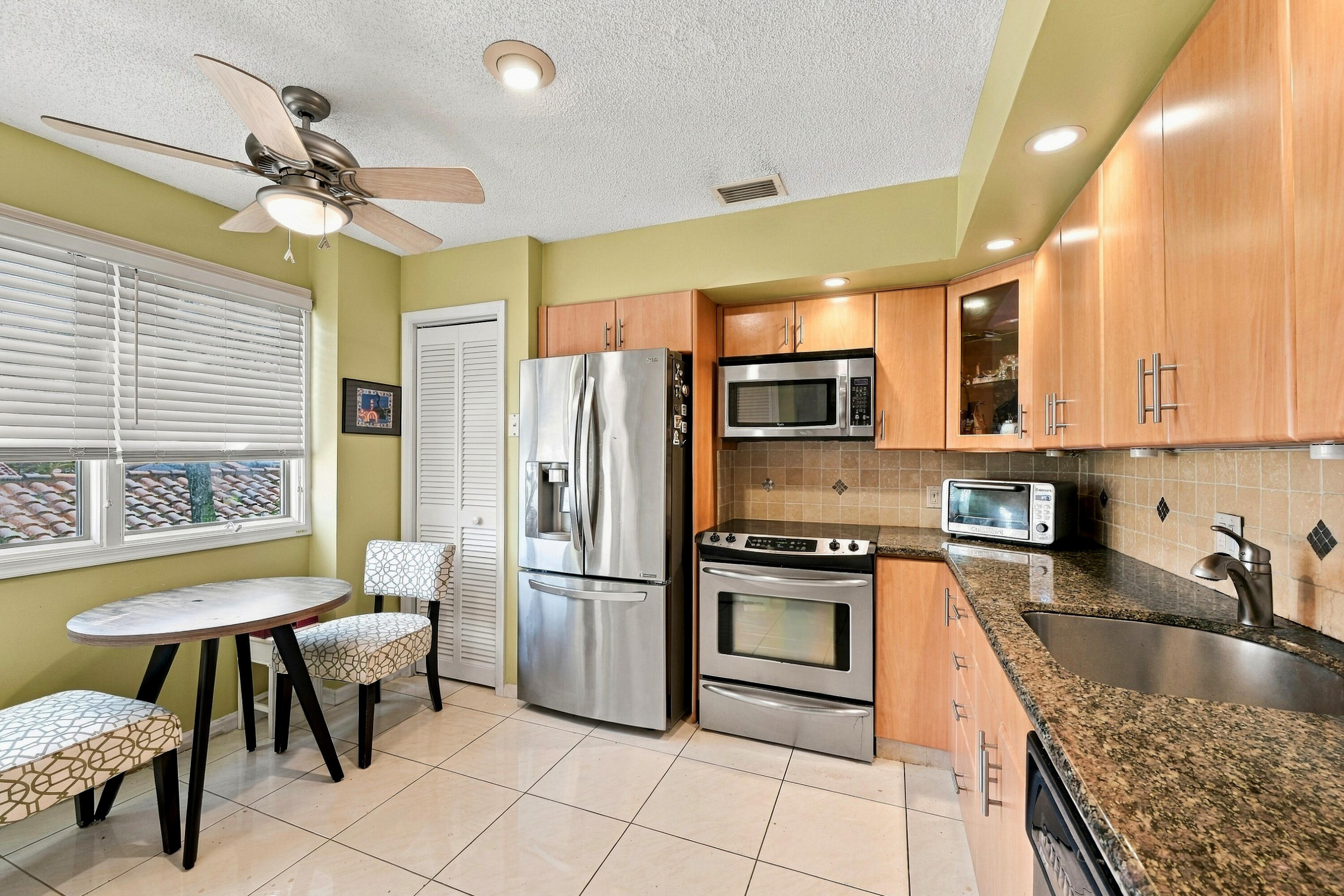 Your kitchen has plenty of counter space