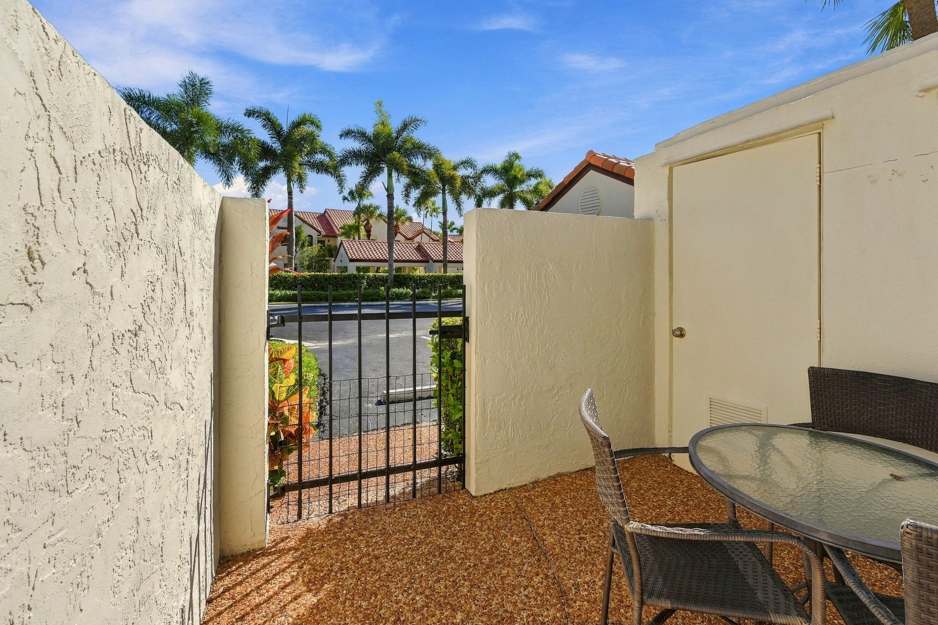 Your private courtyard