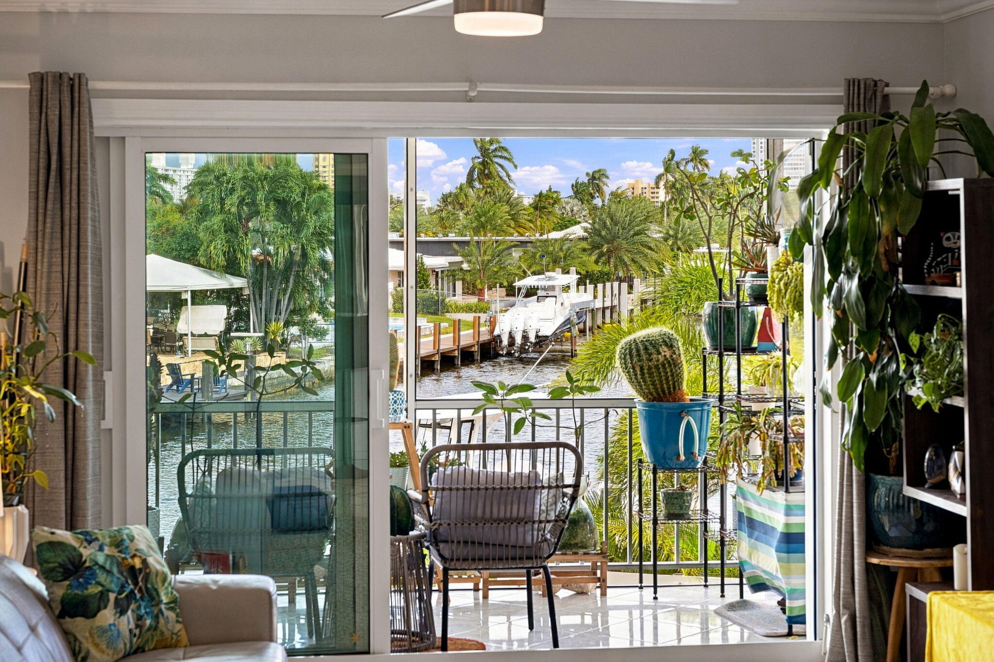 VIEW FROM BALCONY