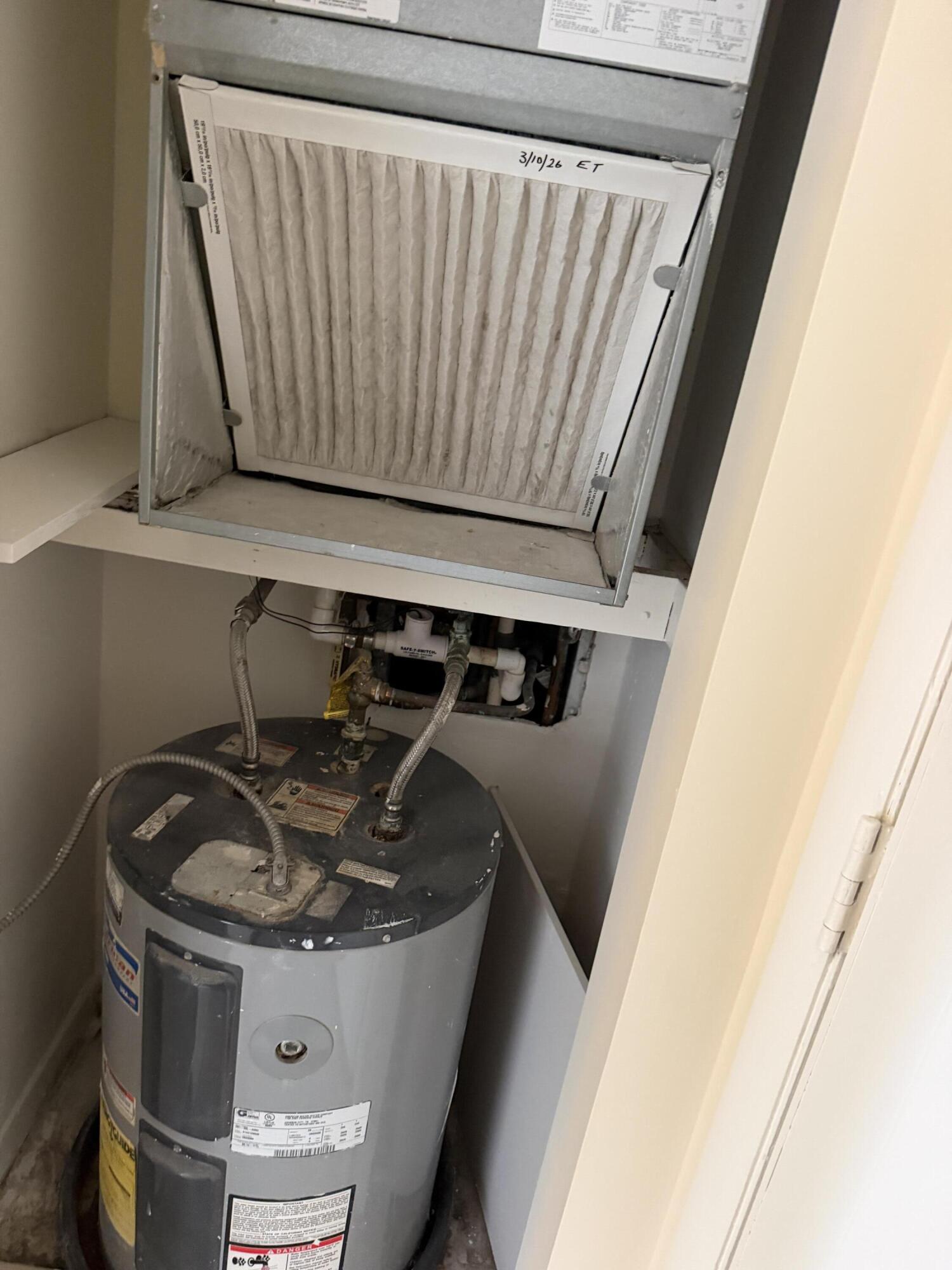 Utility closet
