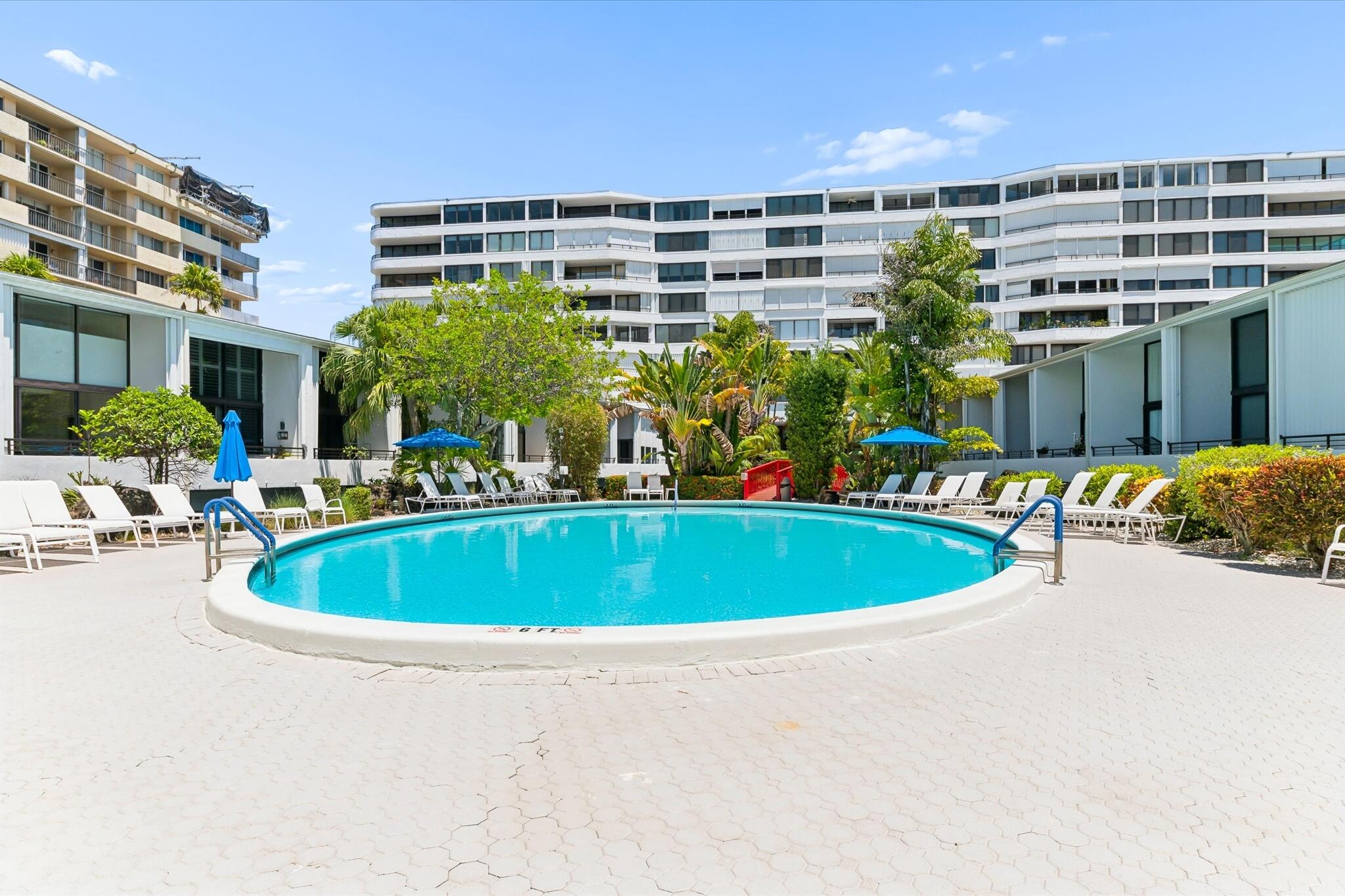 Resort-Style Pool Area