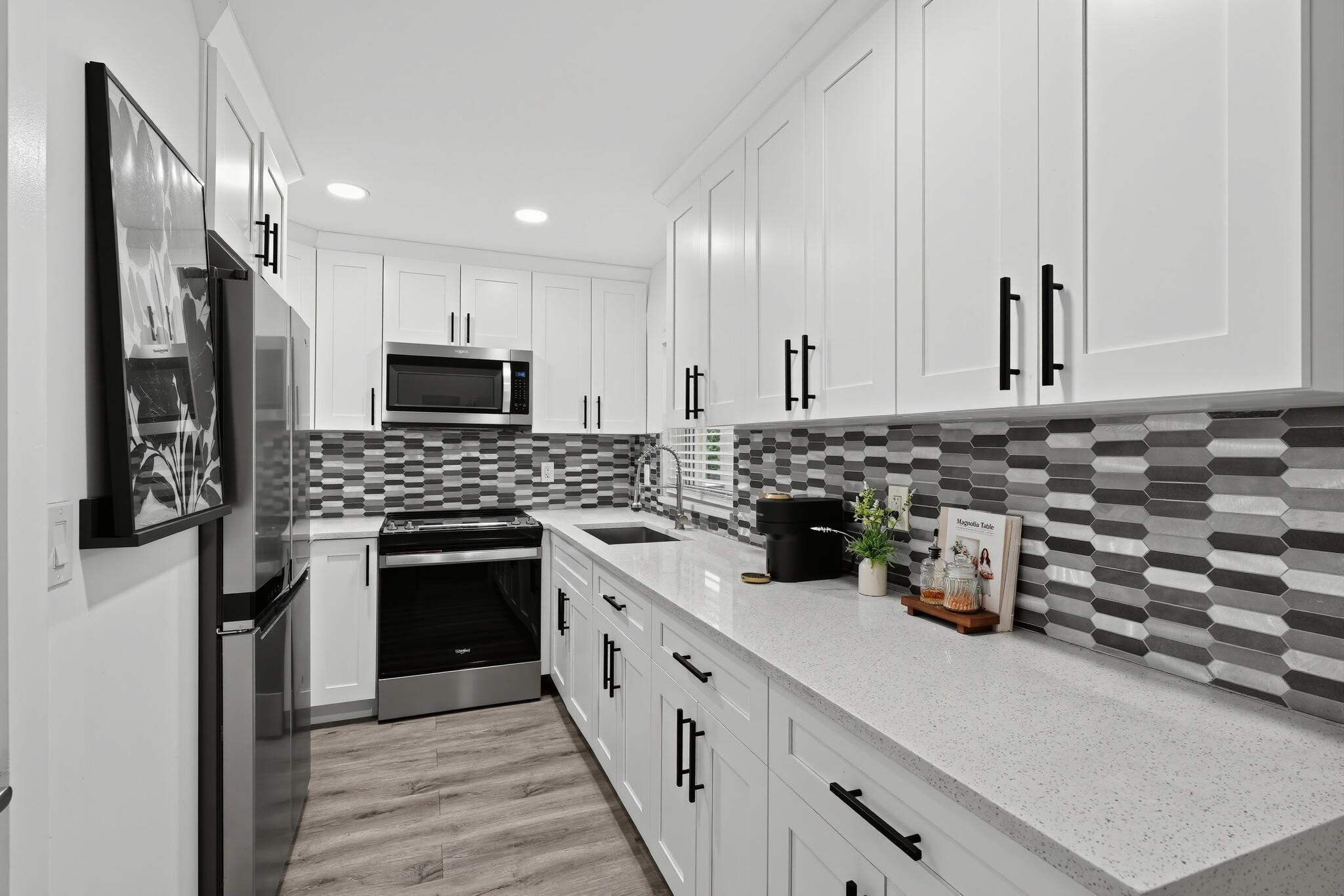 Loads of cabinetry.