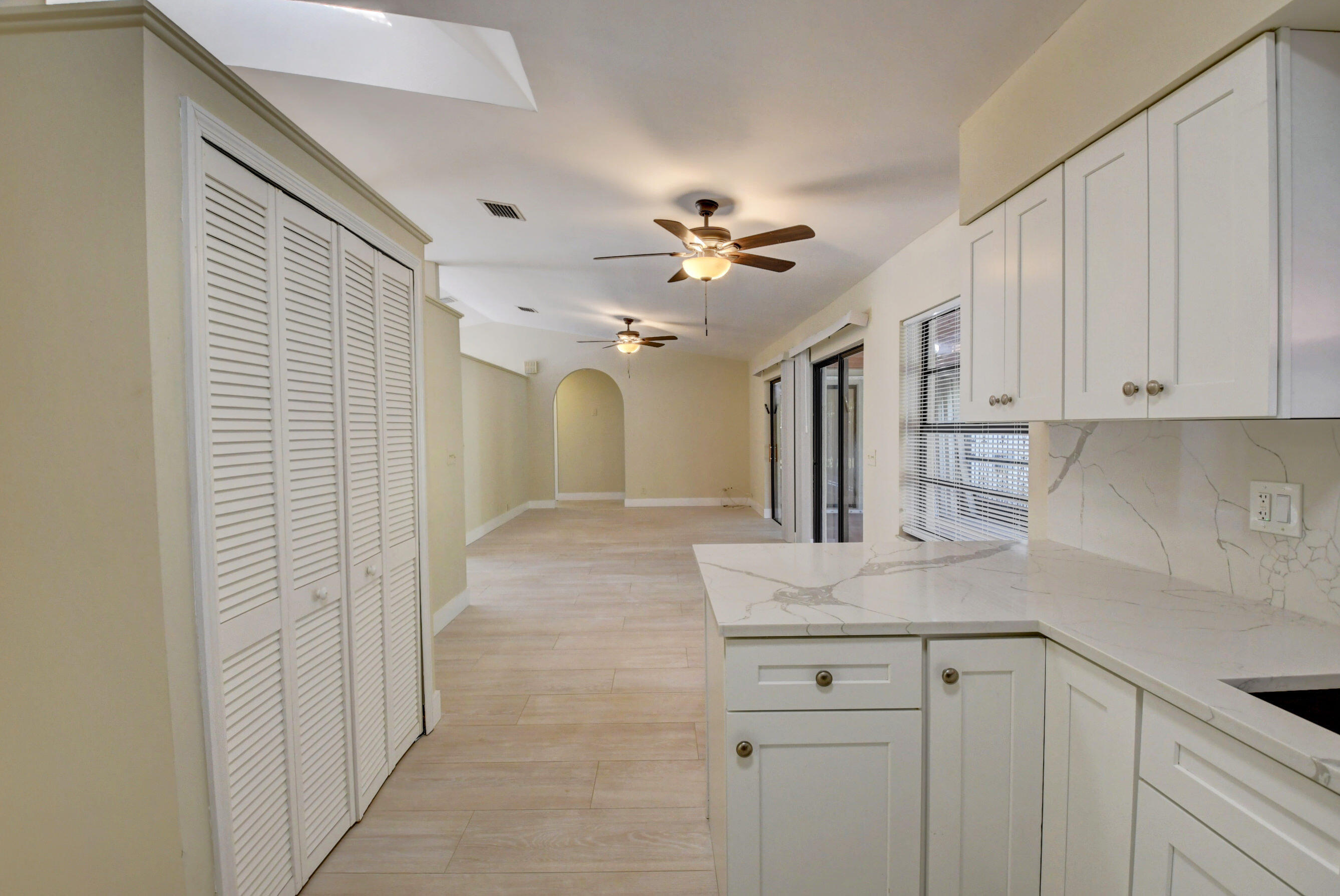 Open-Concept Kitchen Overlooking Spacious Living Area