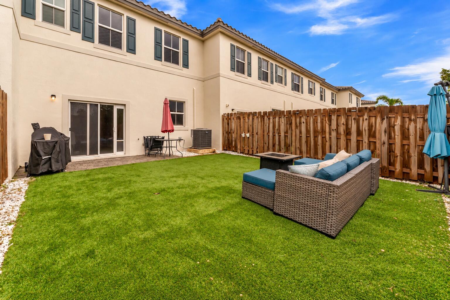 Styled Townhouse Backyard Retreat