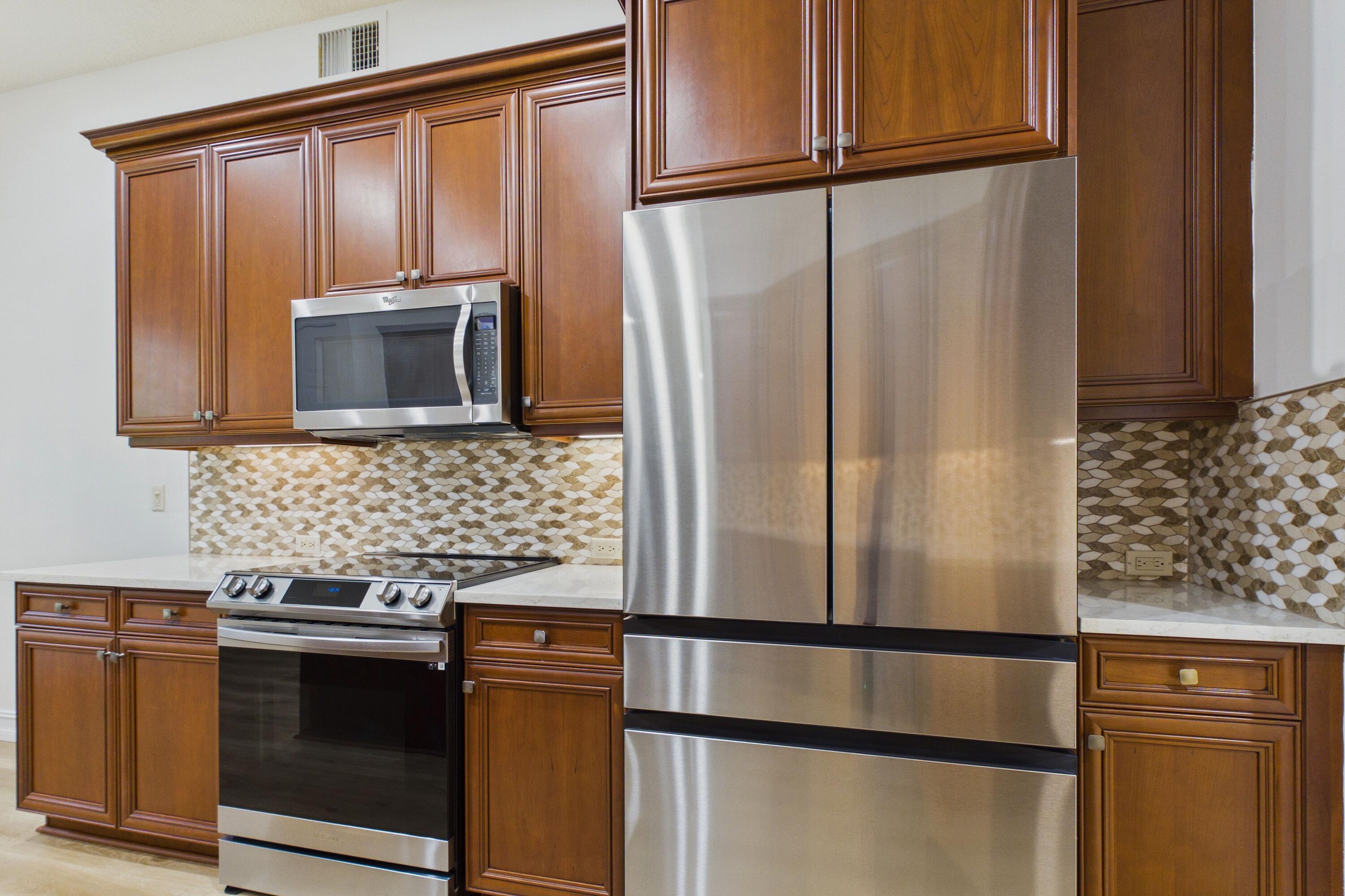 Appliances have been replaced