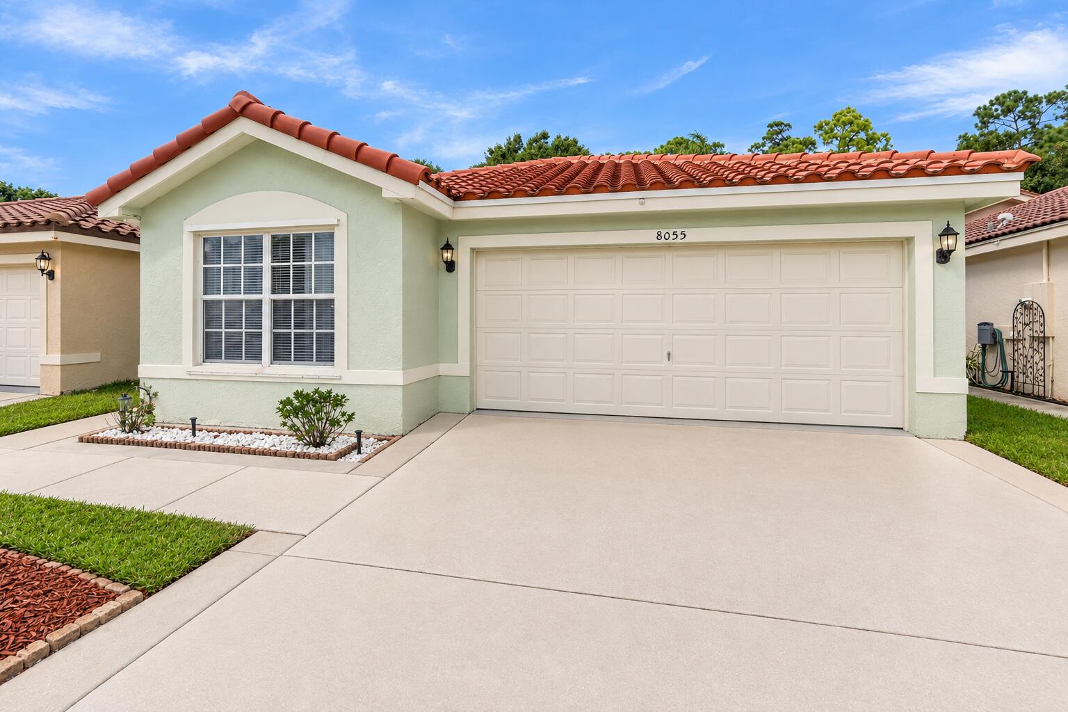 Spotless Seafoam Mediterranean Home Exte