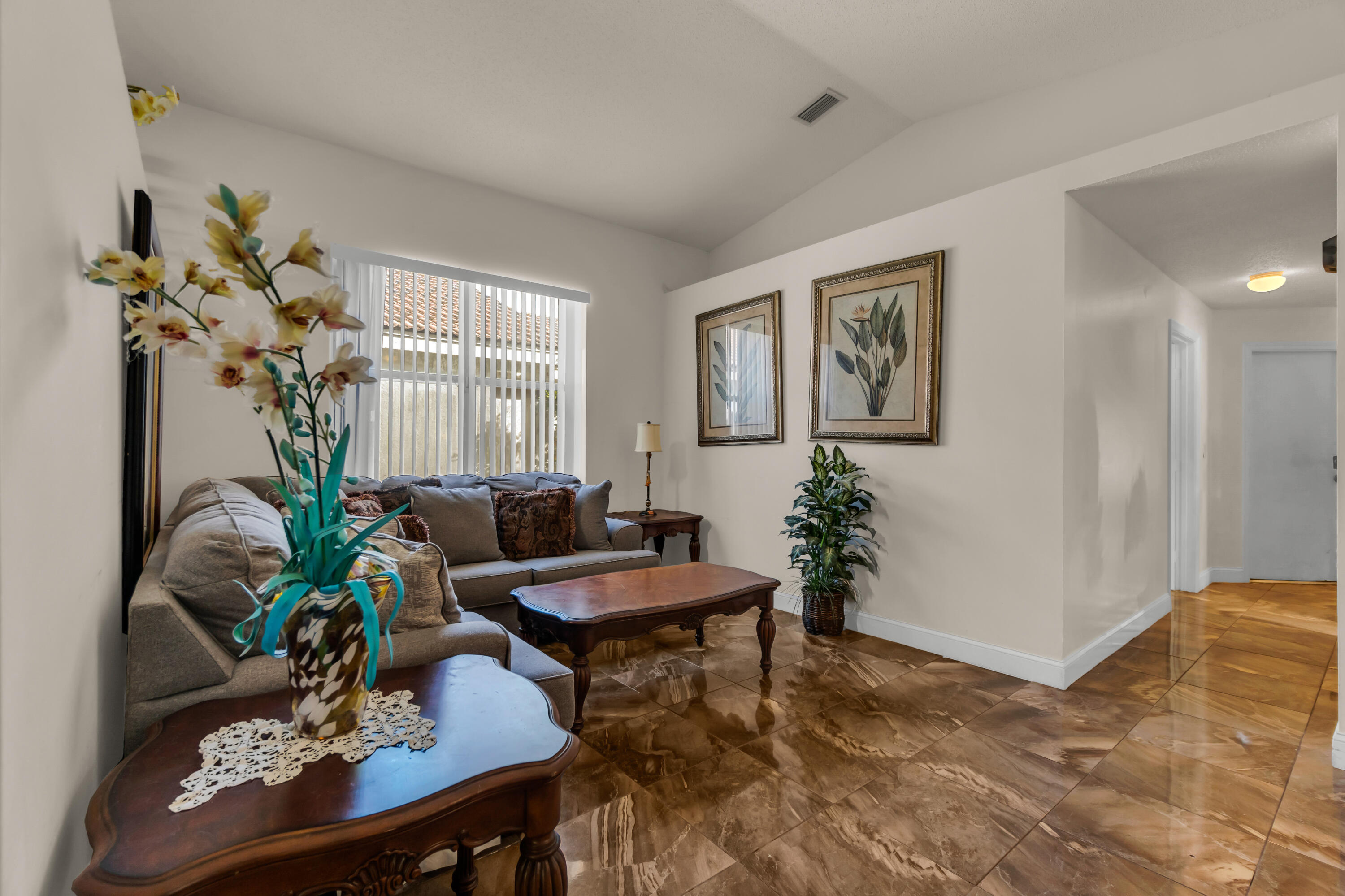 Living area TV room