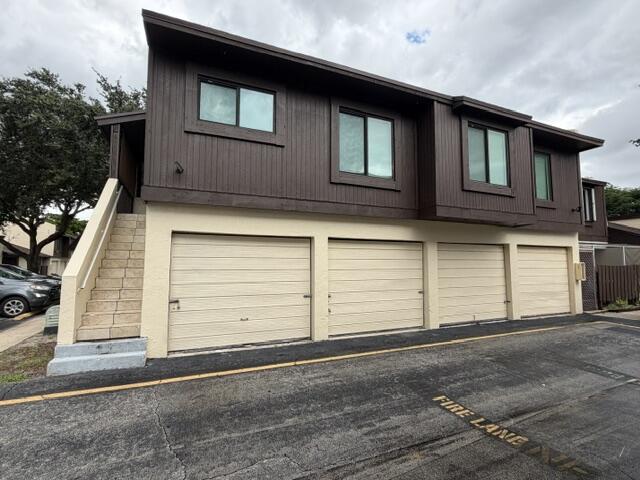 Garage right below unit 20