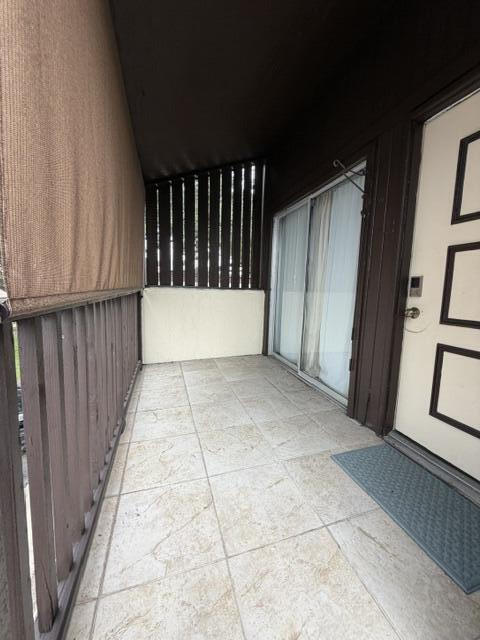 Front balcony