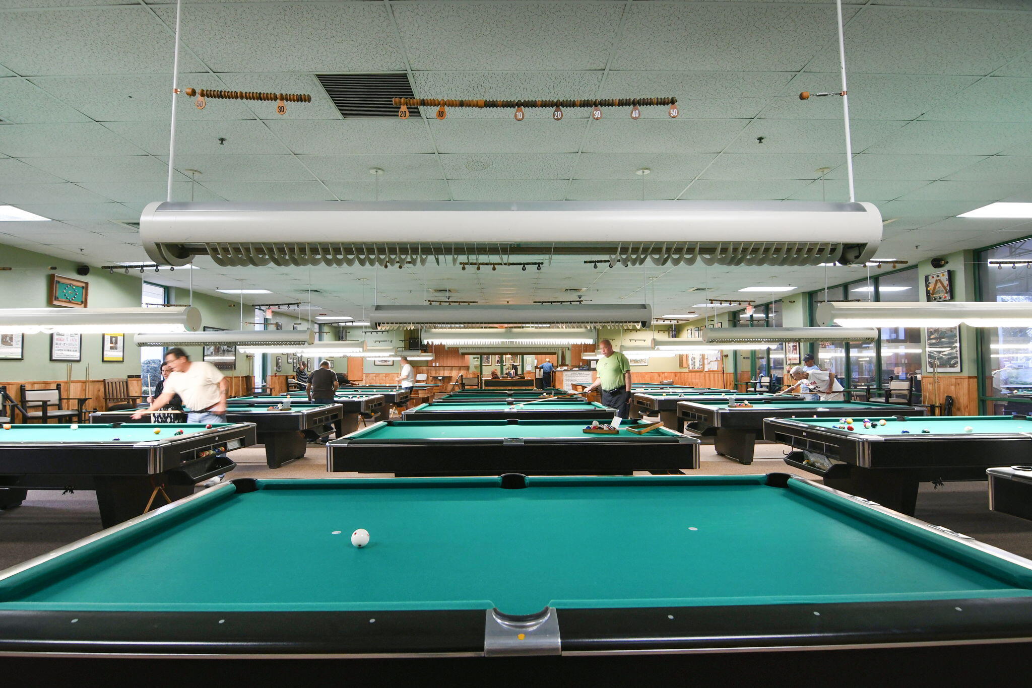 billiard room