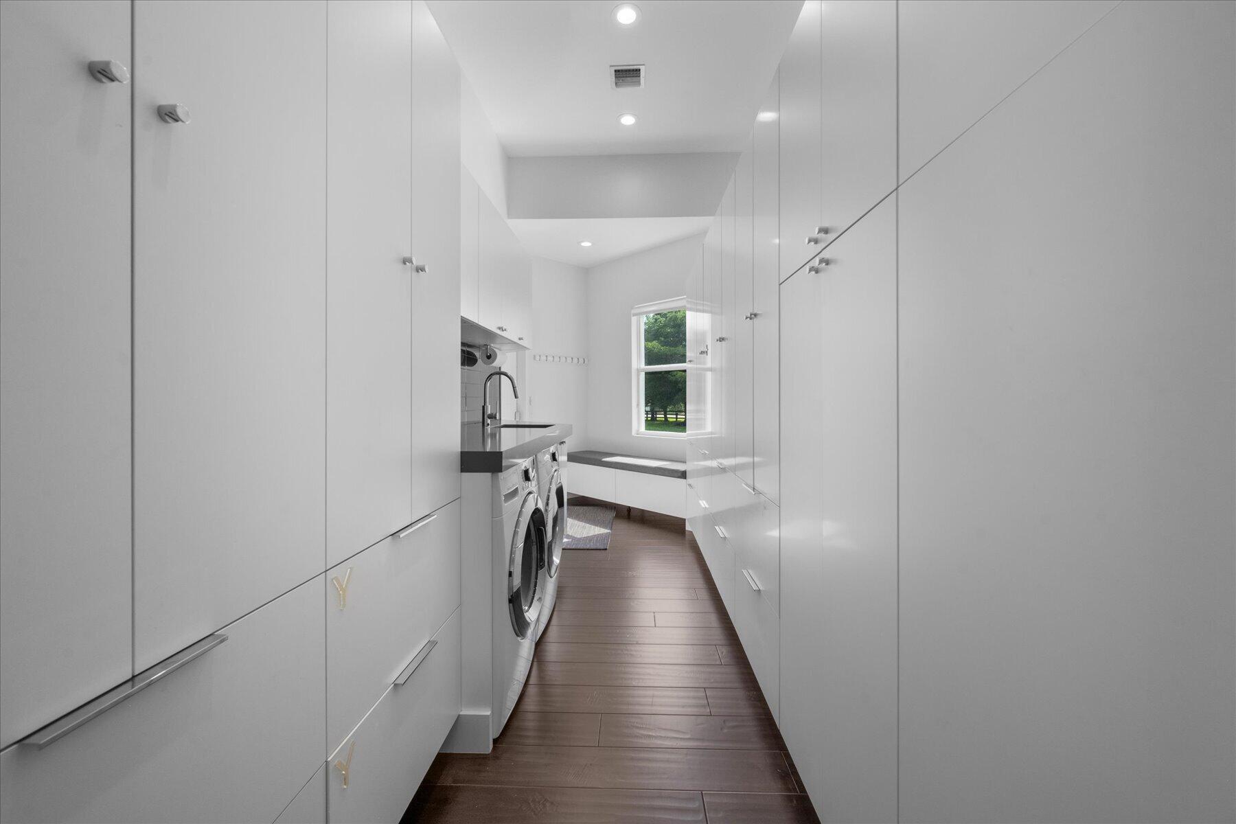 downstairs laundry