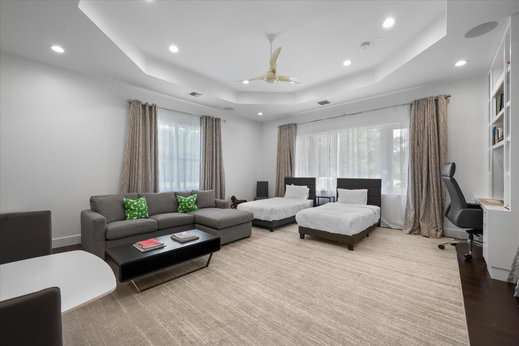 Downstairs suite