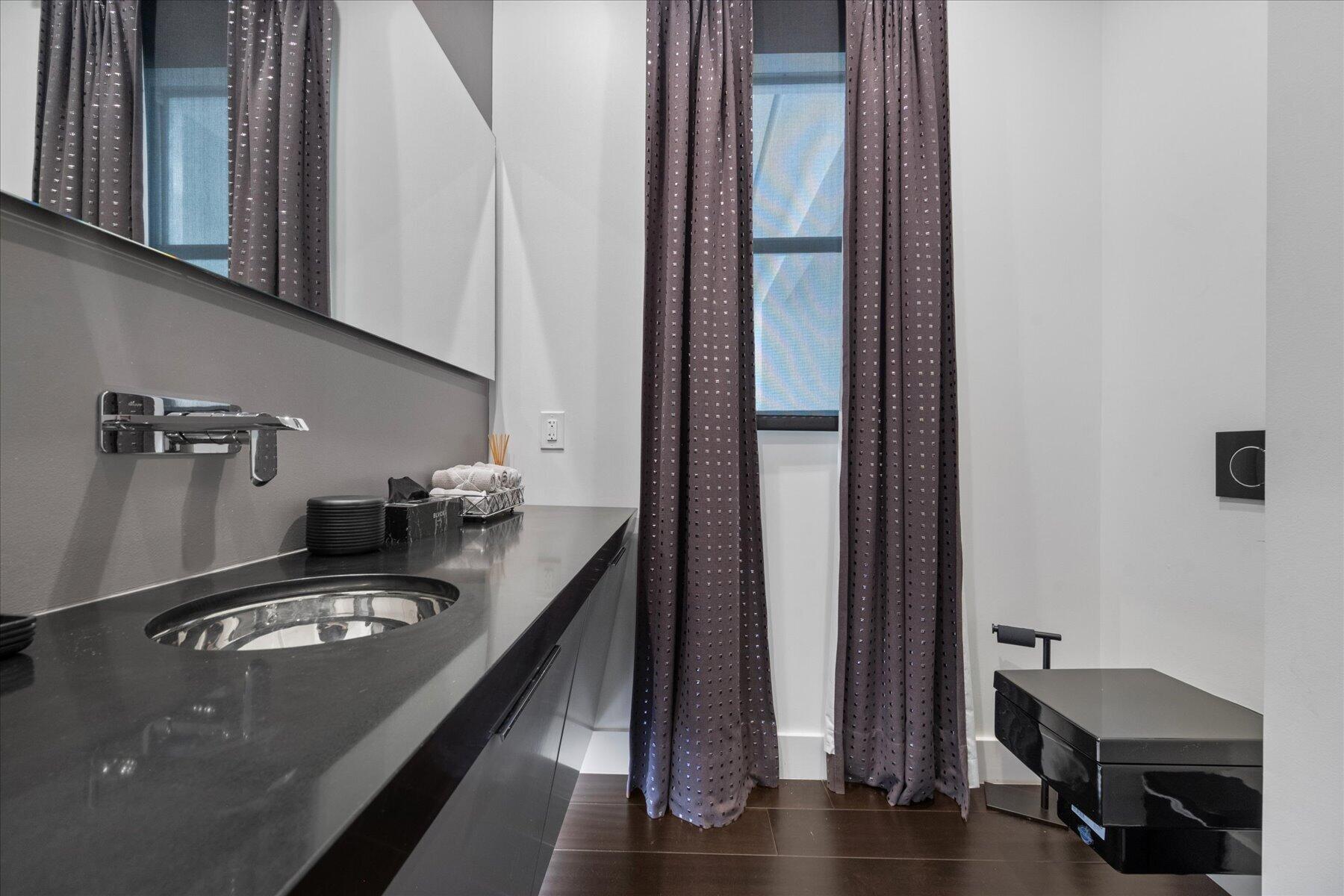 downstairs half bath