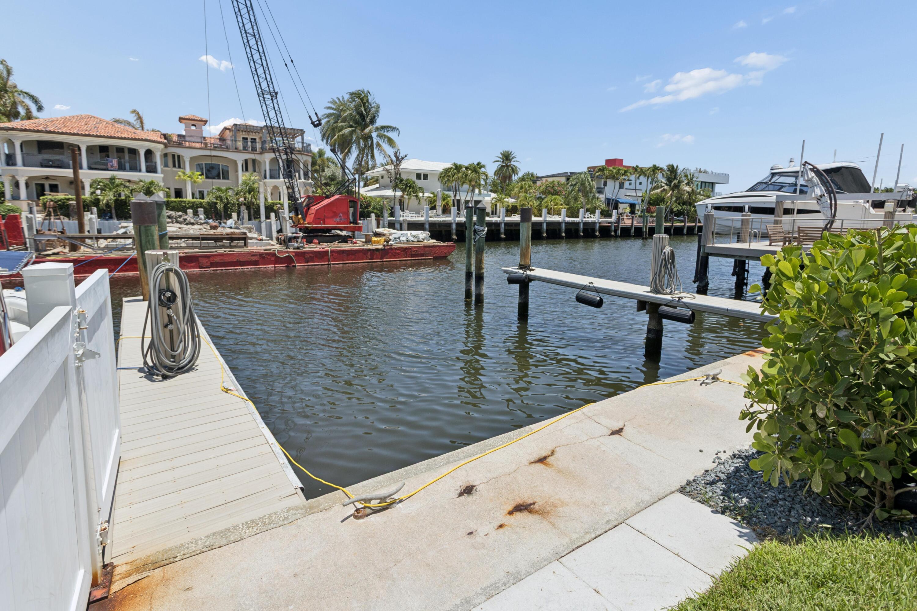 Over size dock largest in the building Over size dock largest in the building
