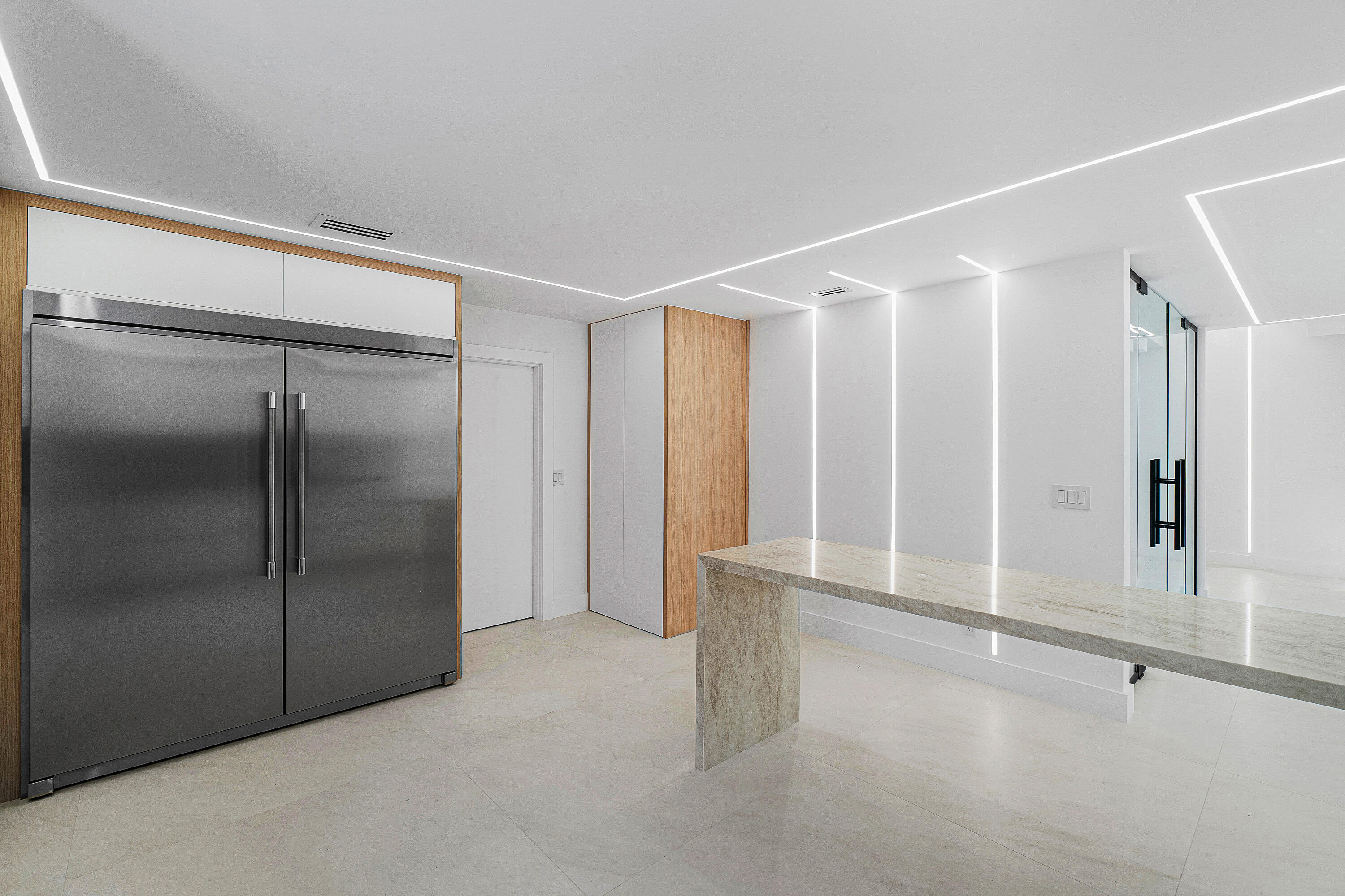 Renovated Contemporary Kitchen