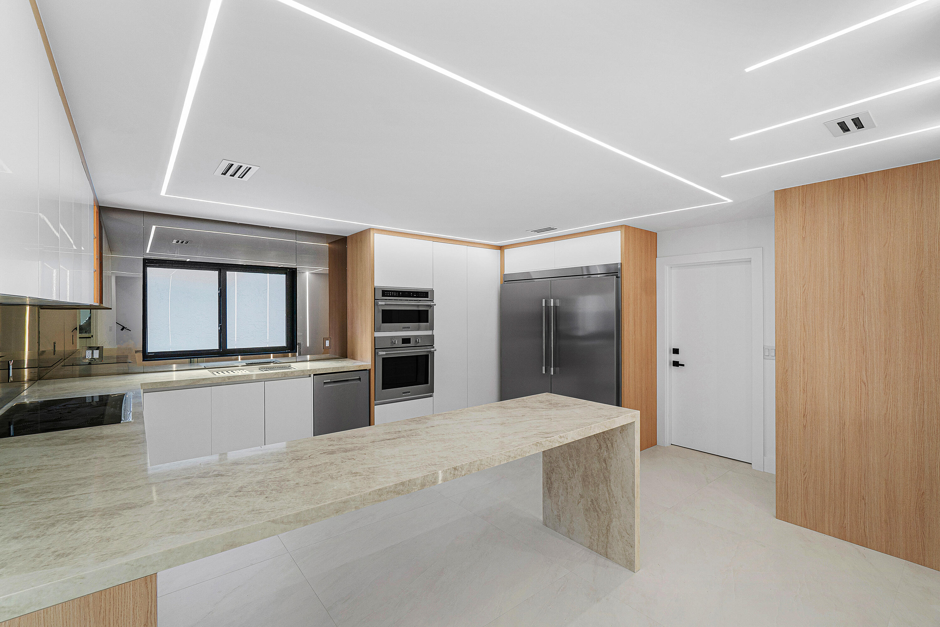 Renovated Contemporary Kitchen