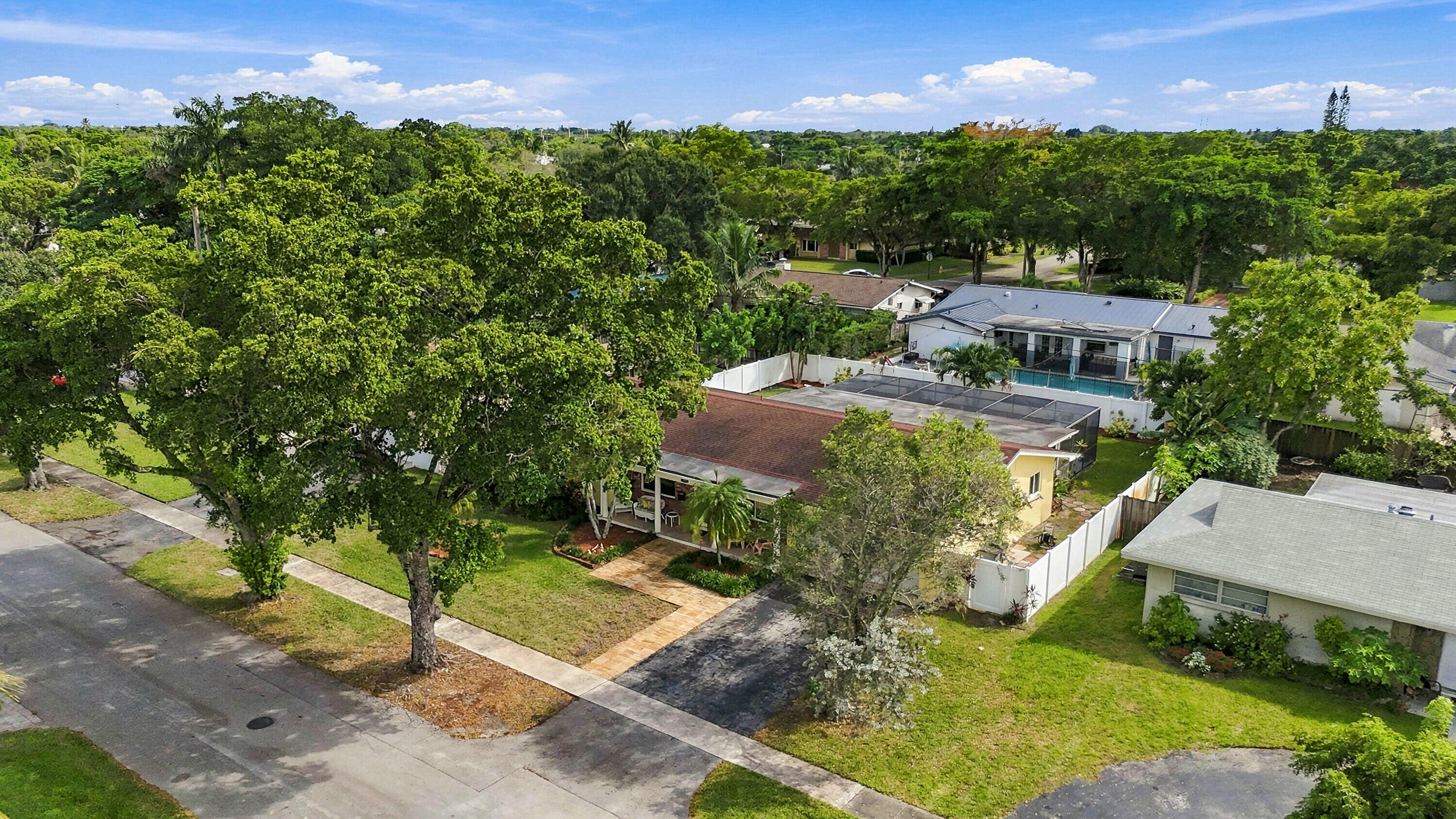 Front Aerial View