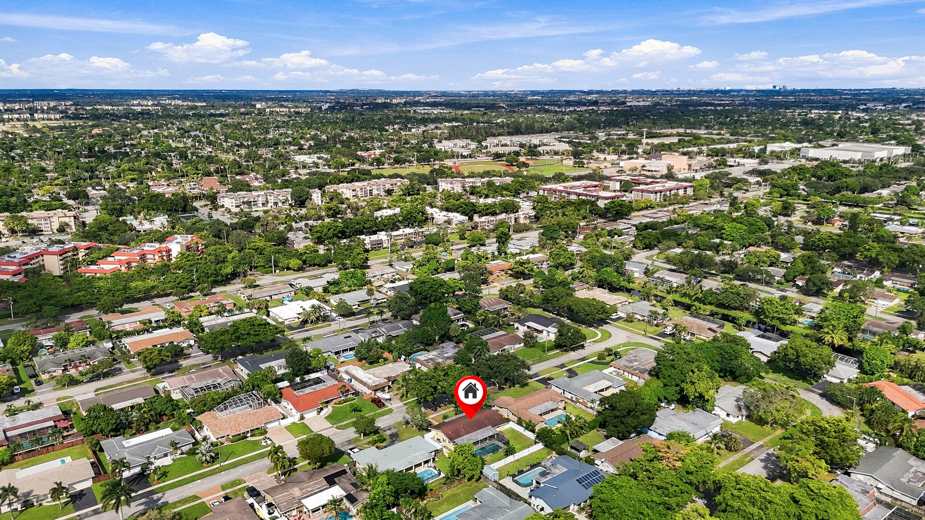 Back Yard Aerial View