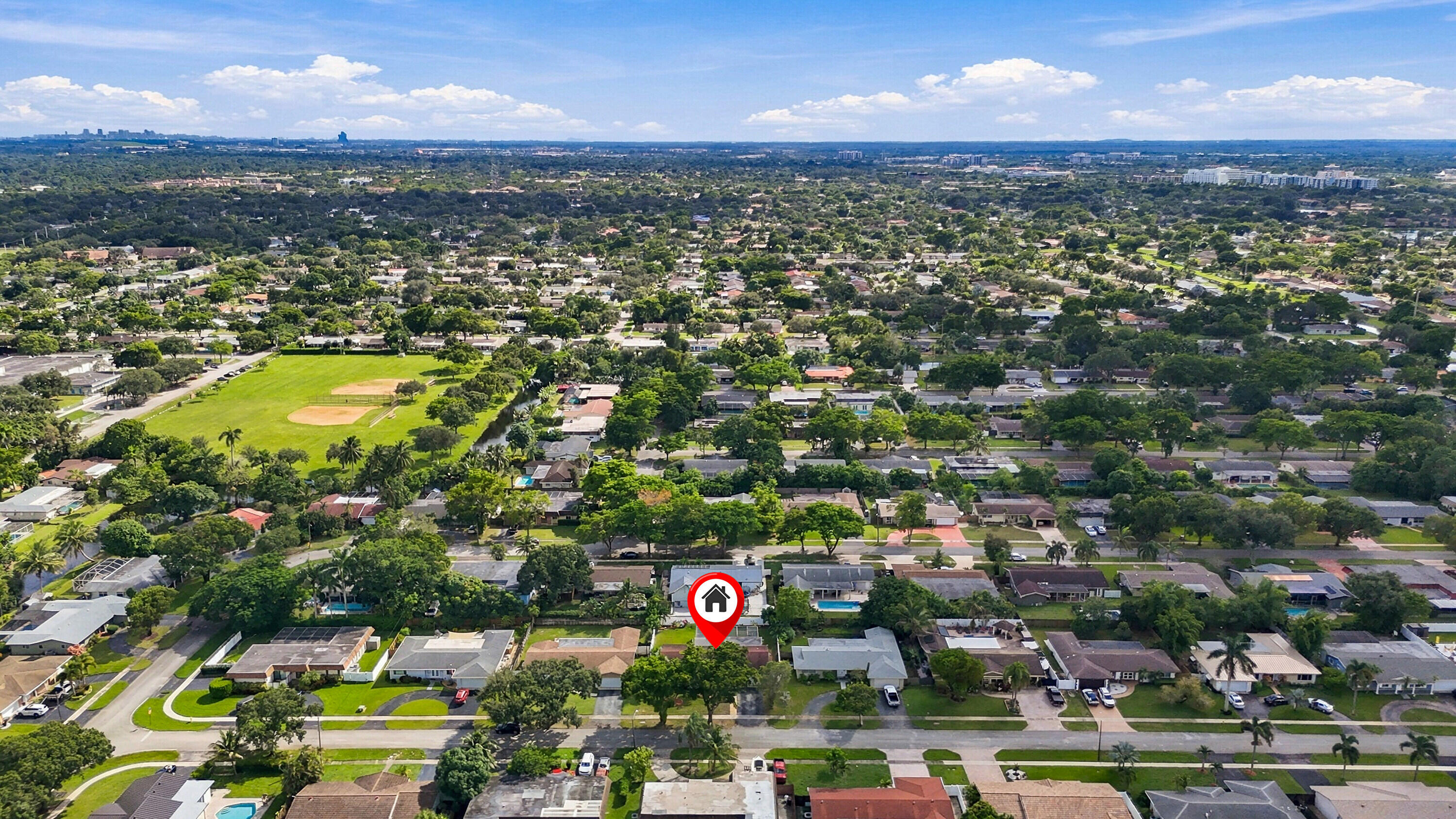 Front Aerial View