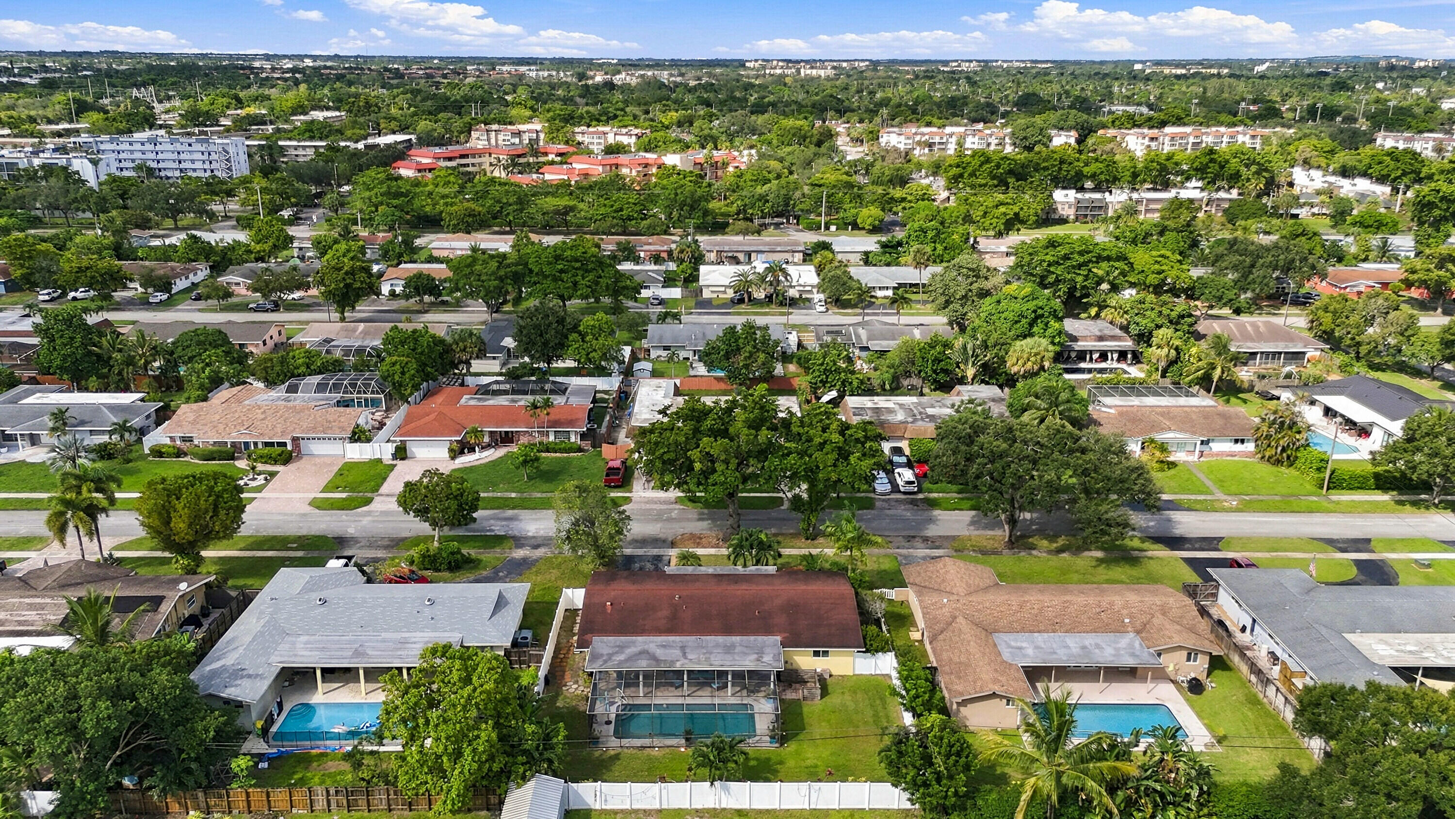 Back Yard Aerial View