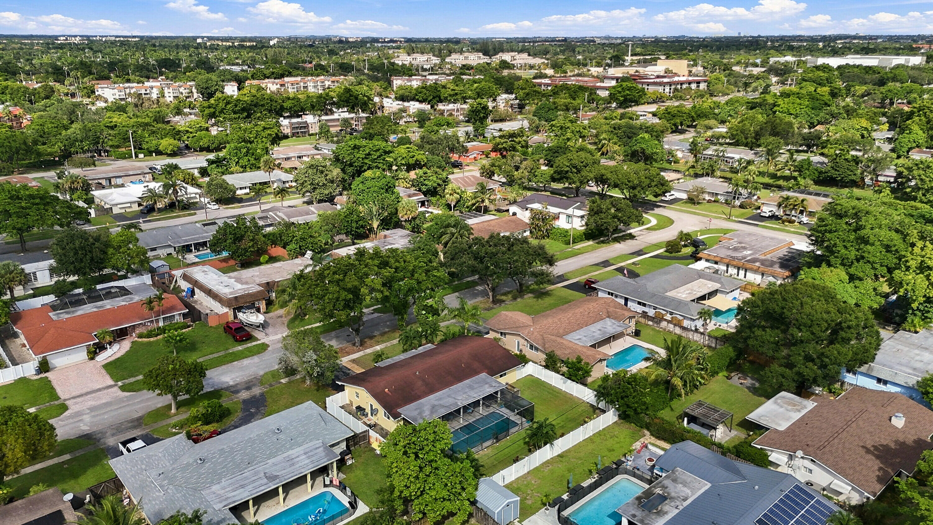 Back Yard Aerial View