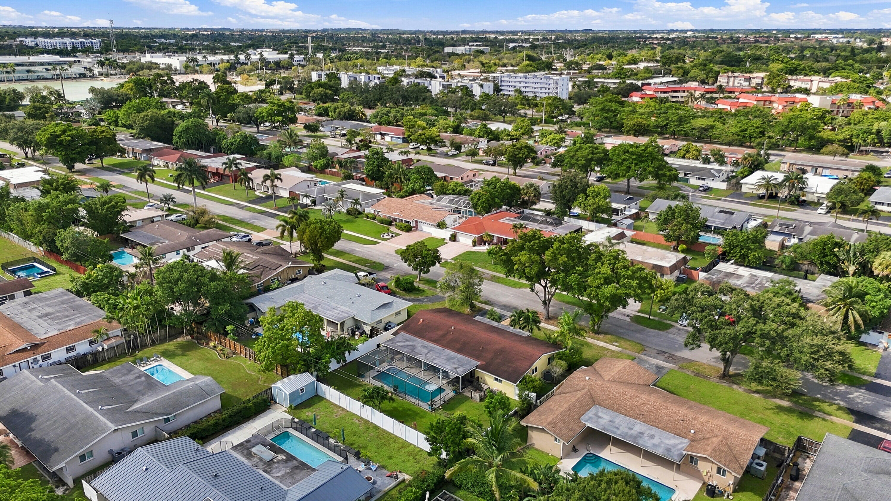 Back Yard Aerial View