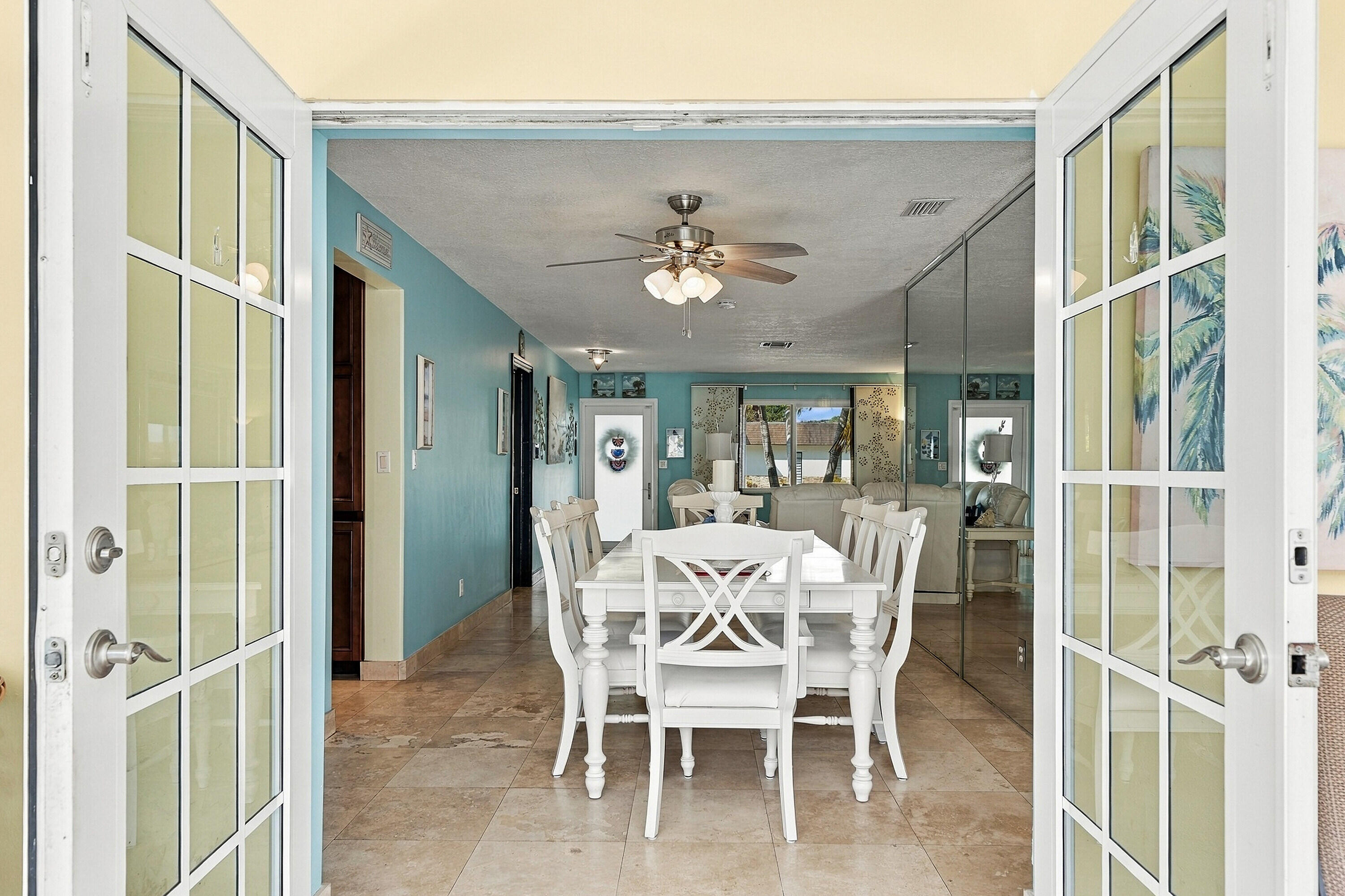 Dining Room and Patio