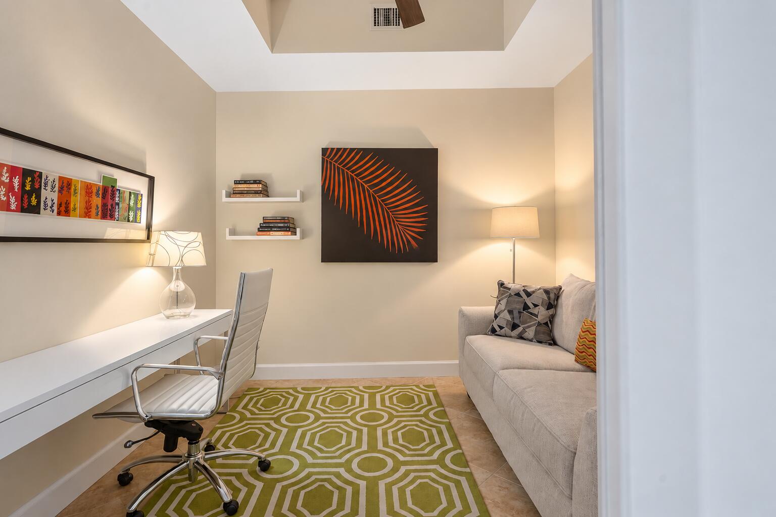 Den with Pull-Out Sofa